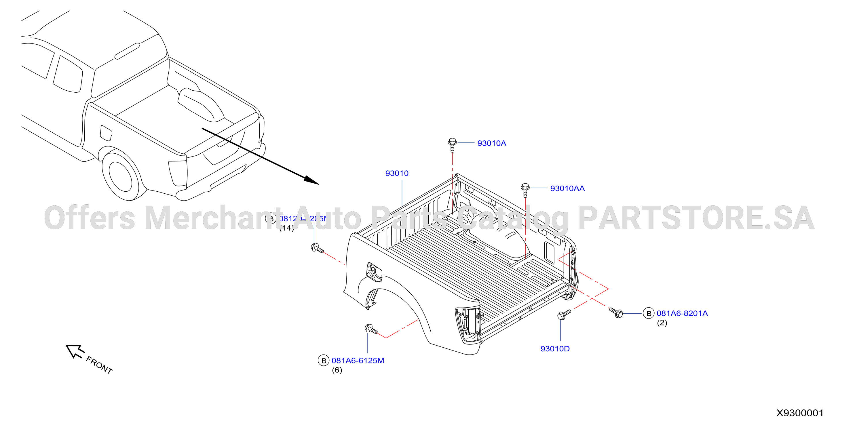 Rear Body Rear Body Whole Assembly