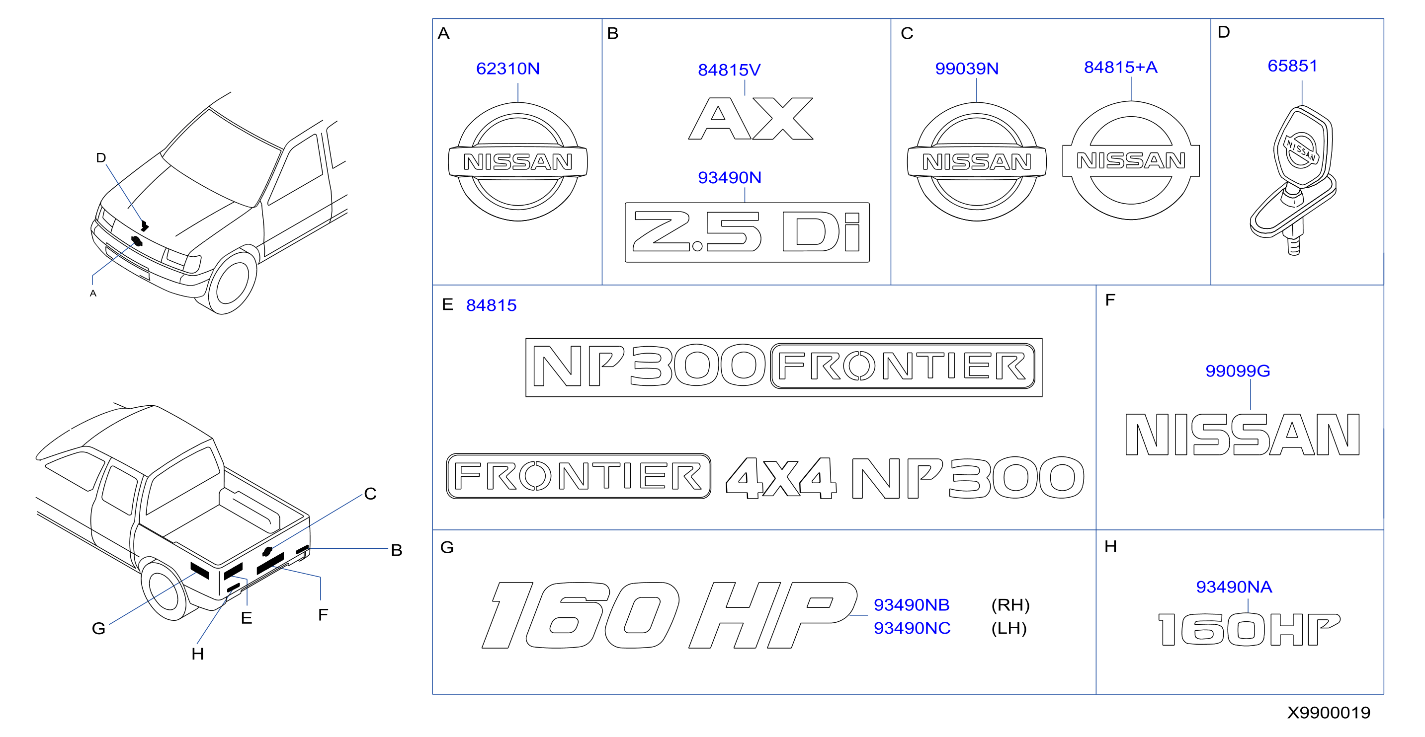Emblem Name Label Emblem Fr And Rr