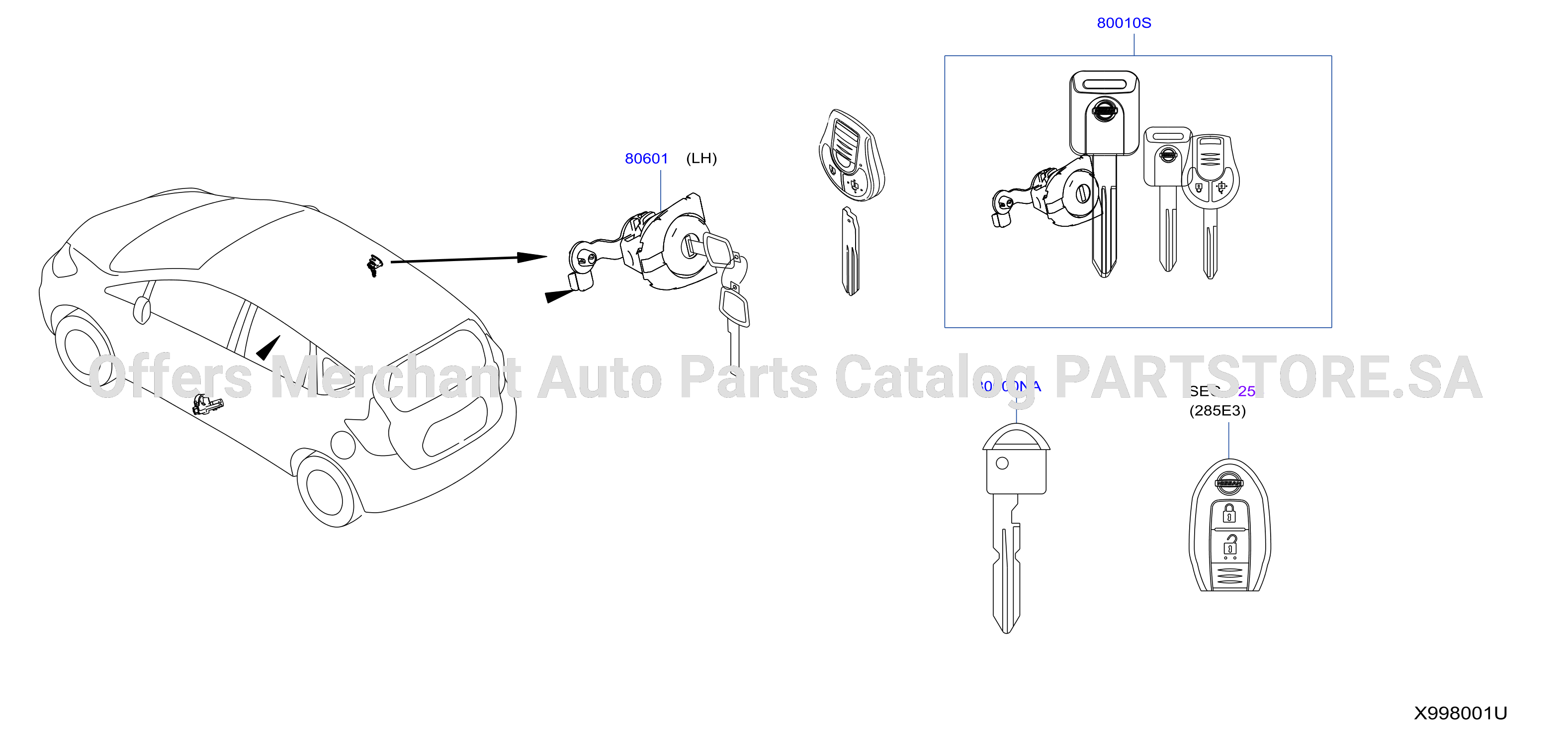 Key Set Blank Key