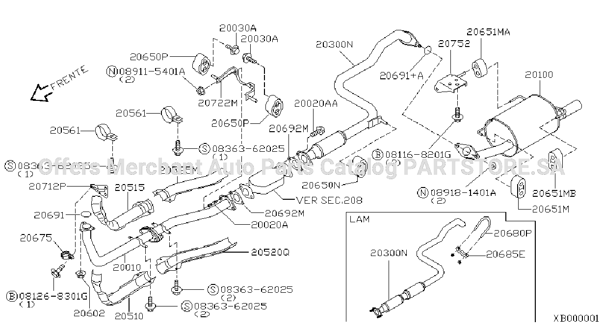 Exhaust Tube Muffler