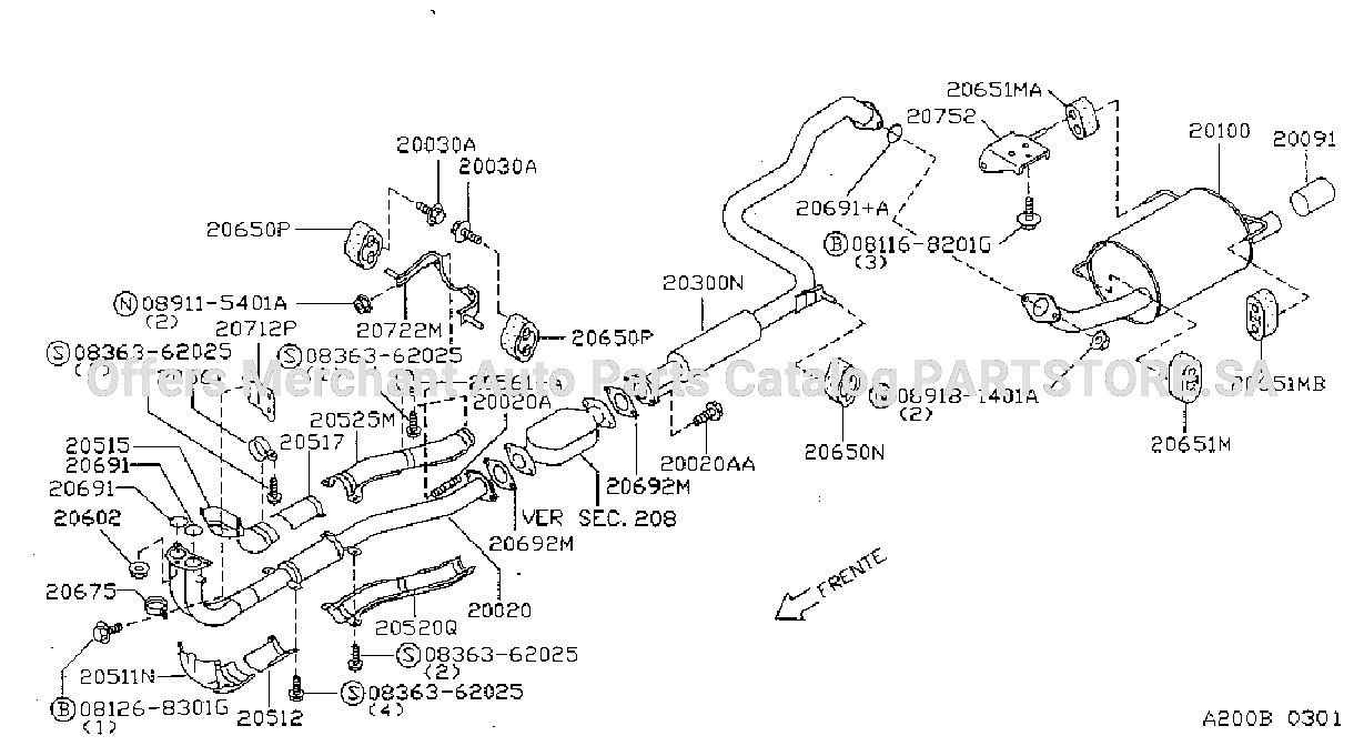Exhaust Tube Muffler