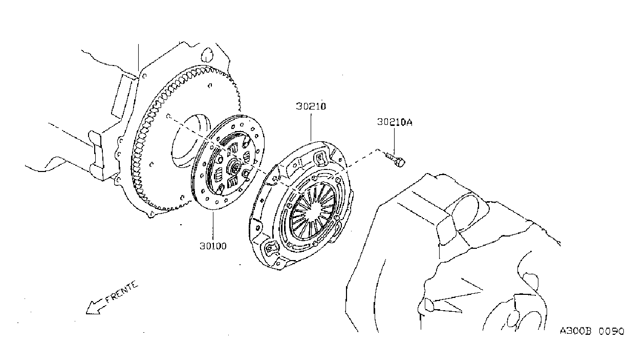 Clutch Cover Disc Release Parts