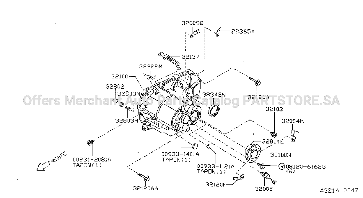 Transmission Case Clutch Release Transmission Case