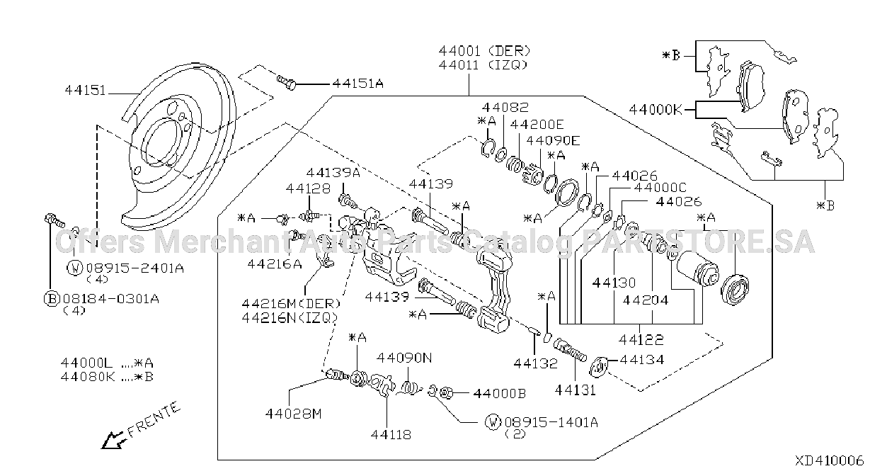 Rear Brake F / Disc Brake