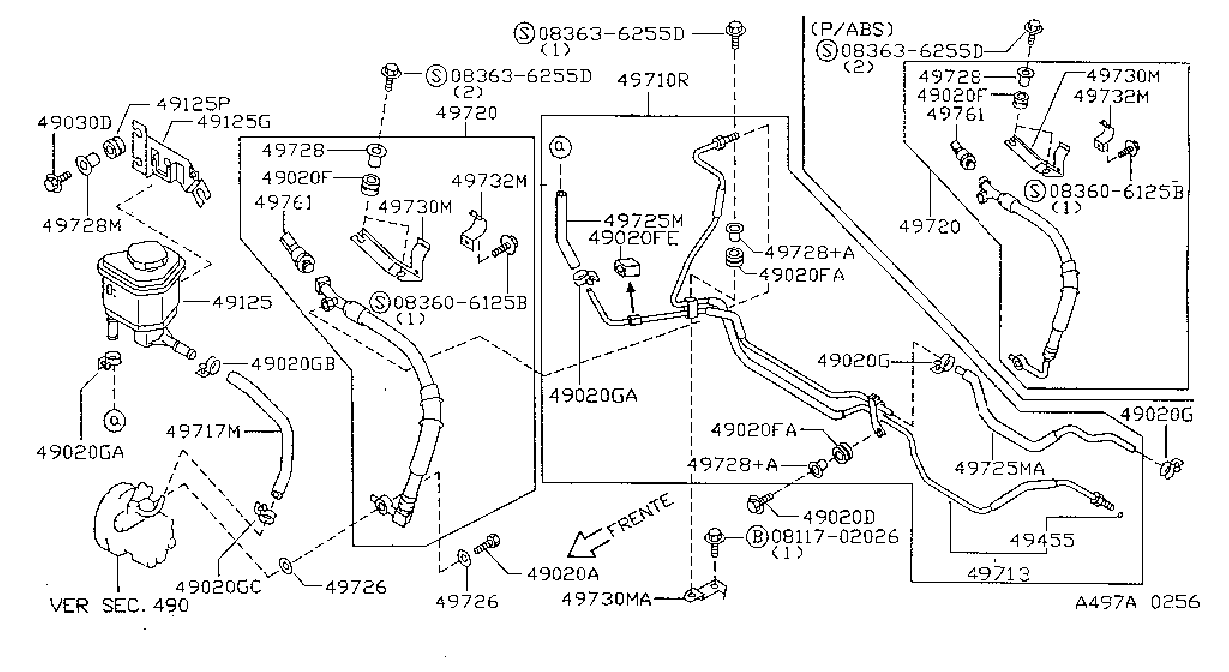 Power Steering Piping