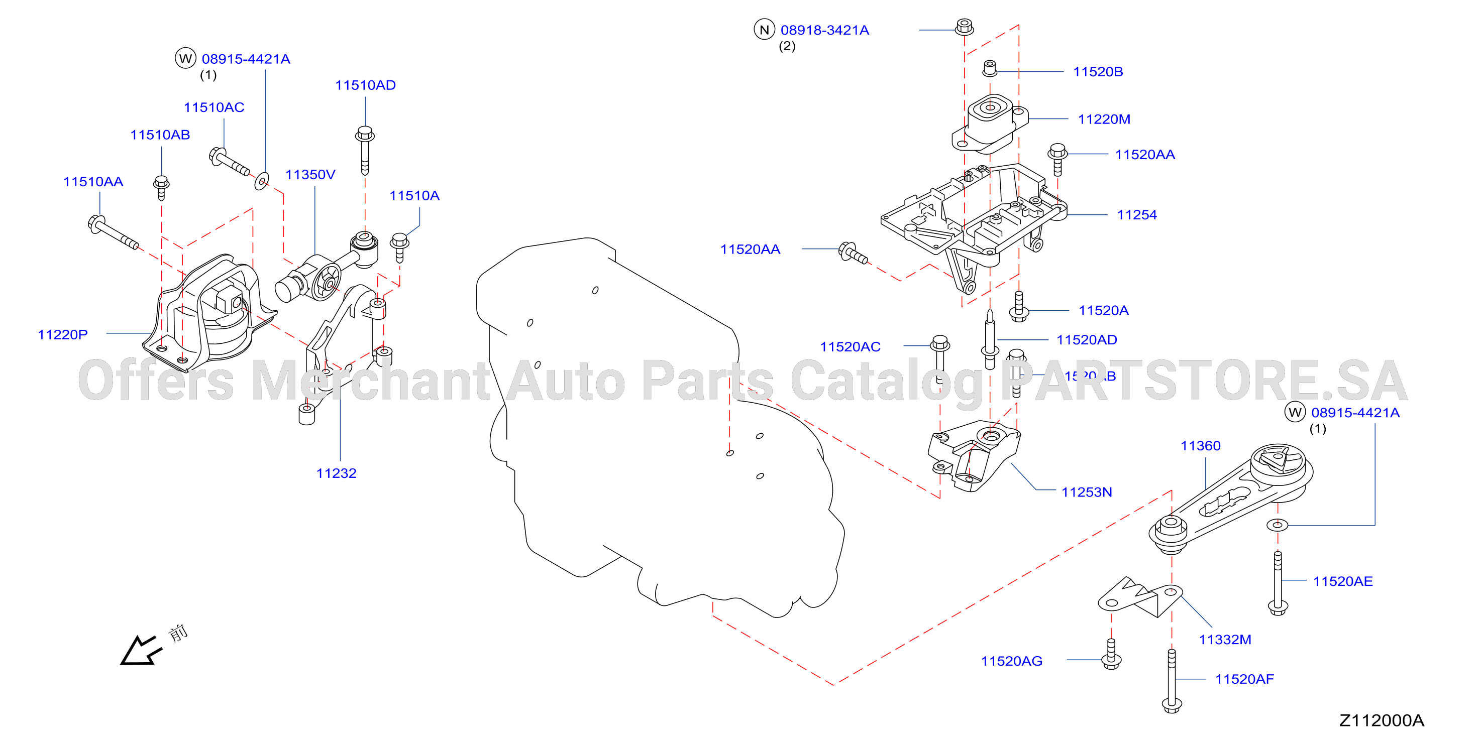 Engine Transmission Mounting