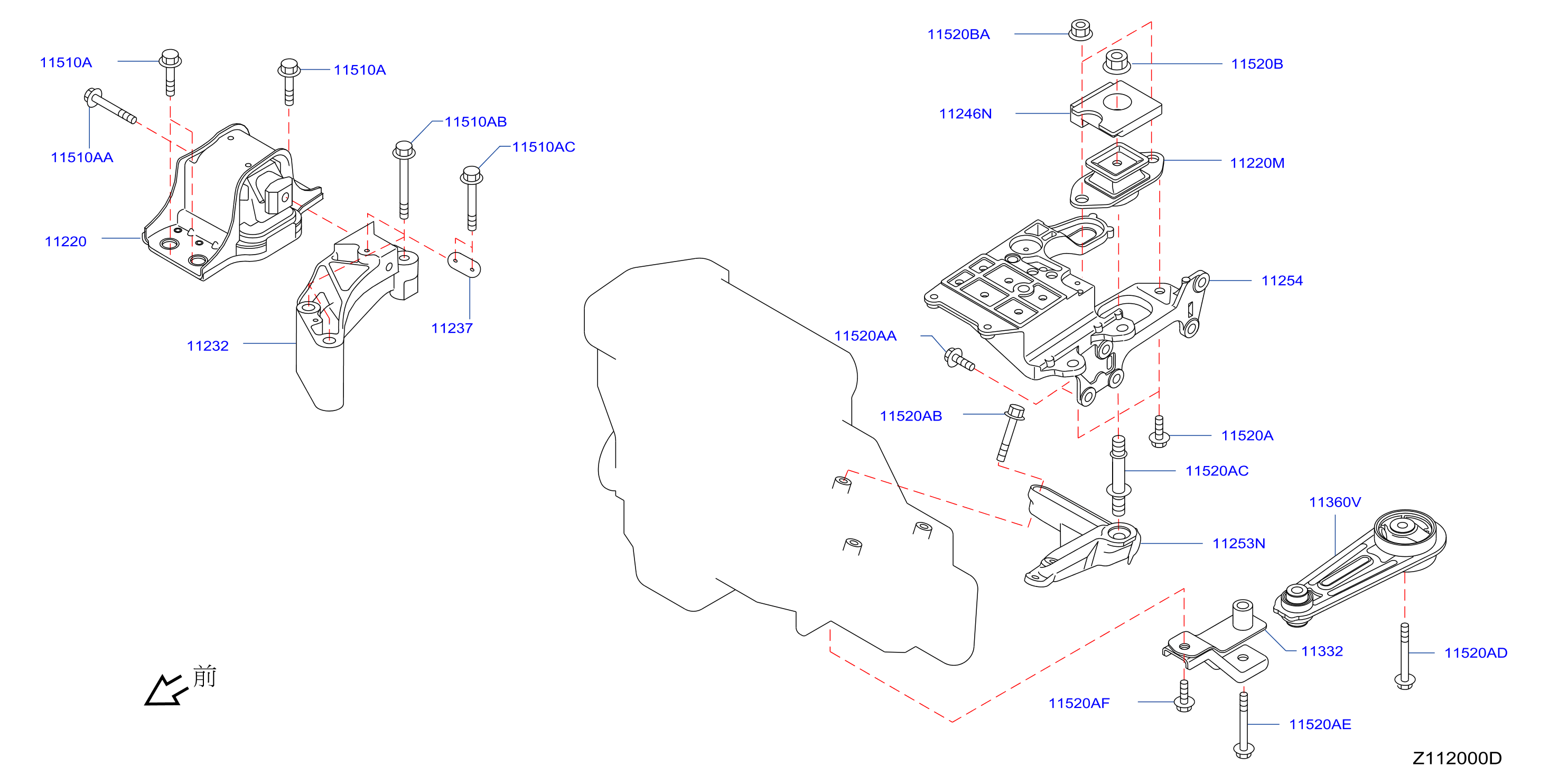 Engine Transmission Mounting