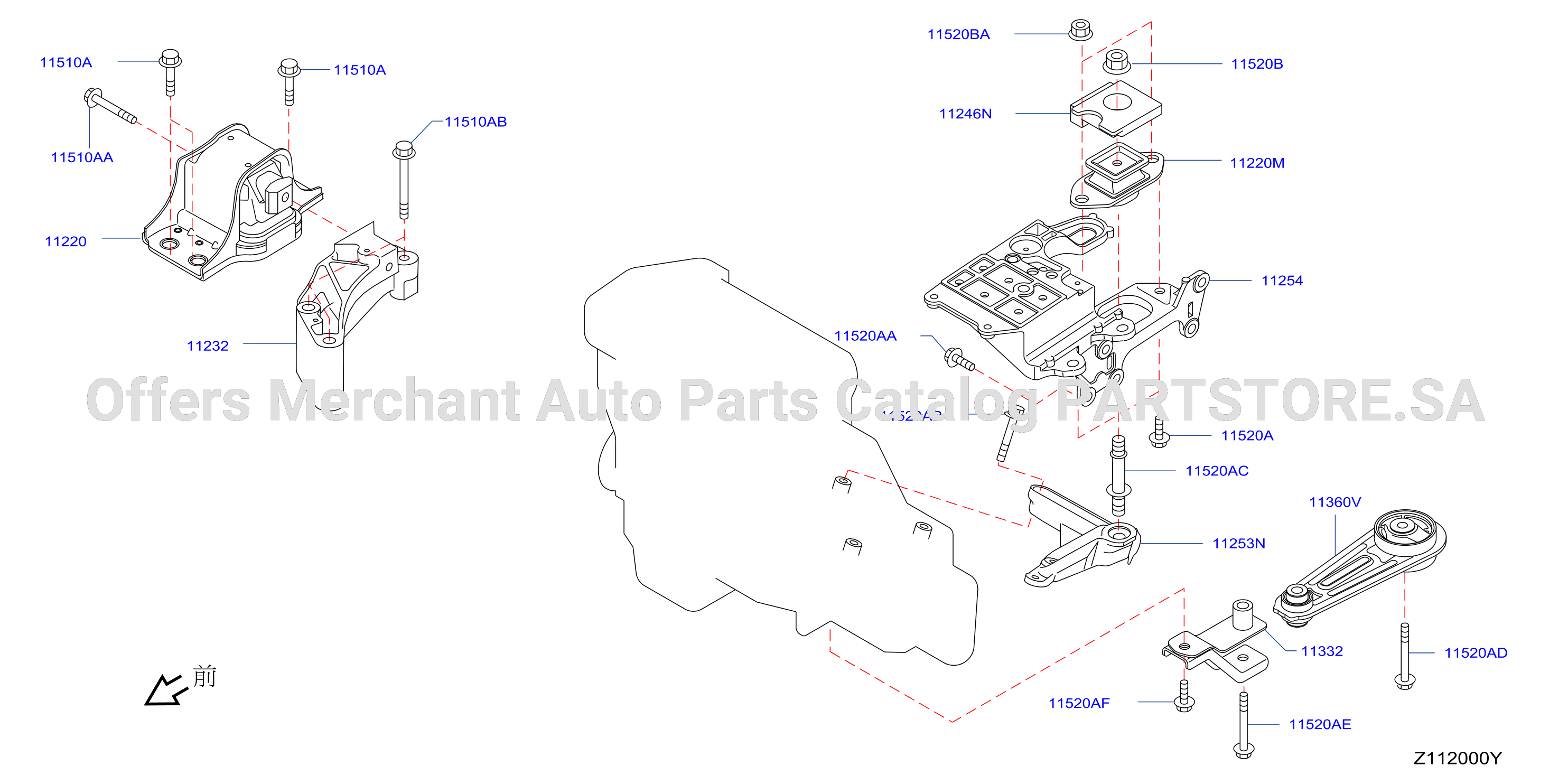 Engine Transmission Mounting