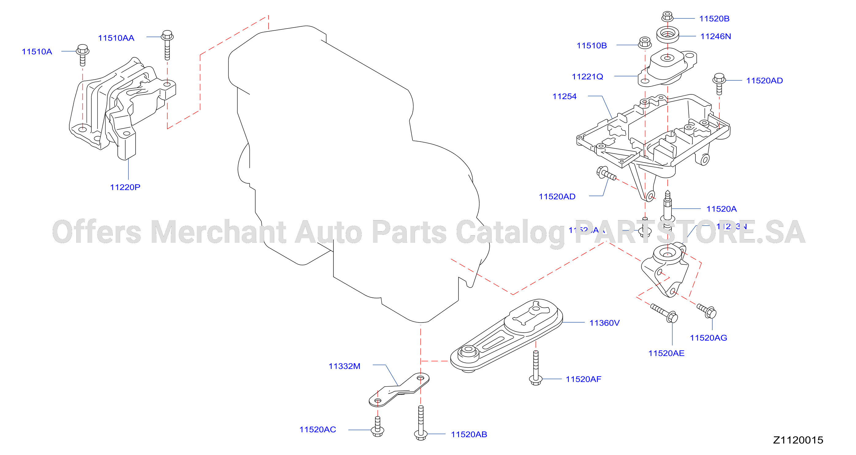 Engine Transmission Mounting