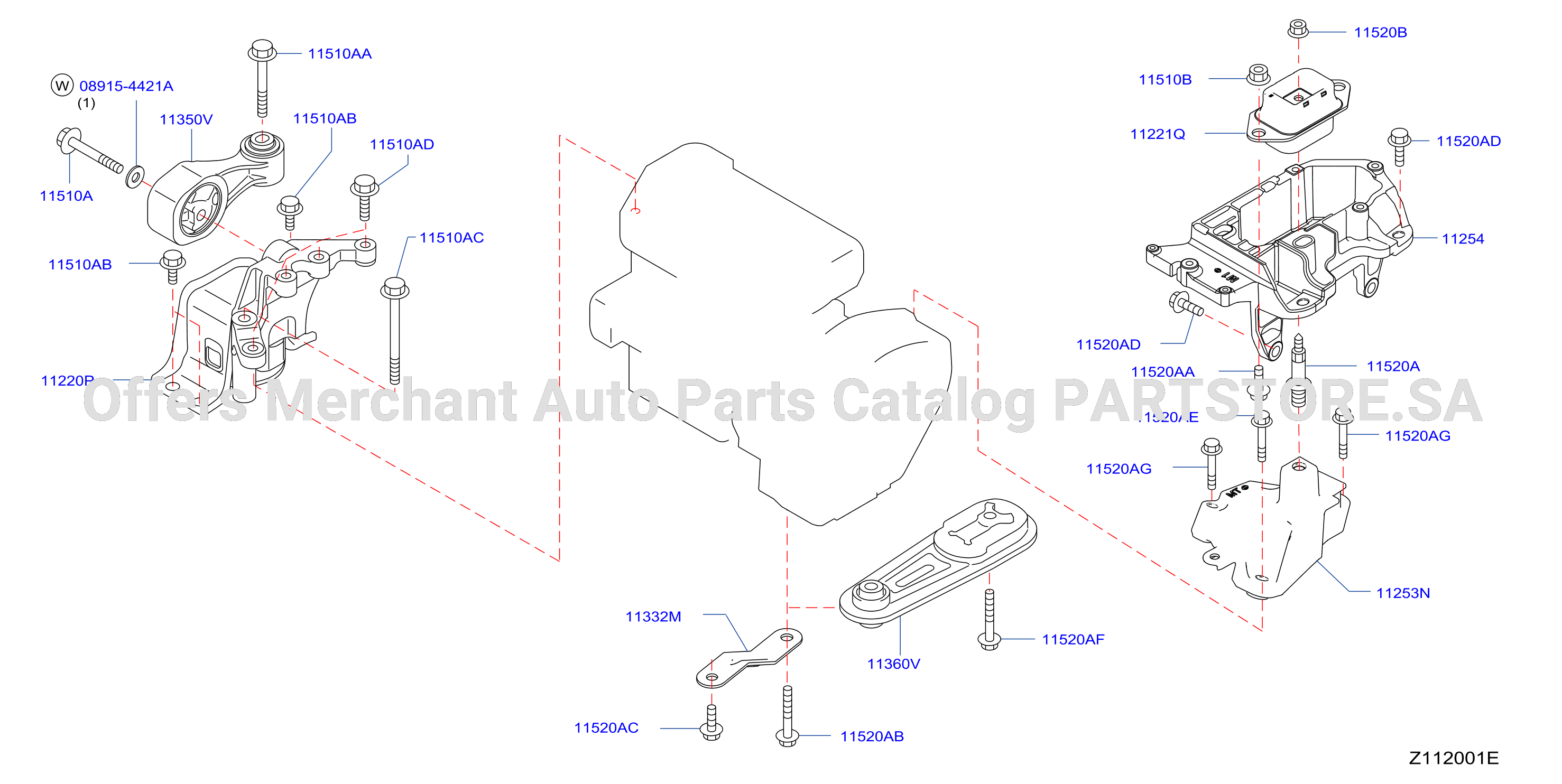 Engine Transmission Mounting