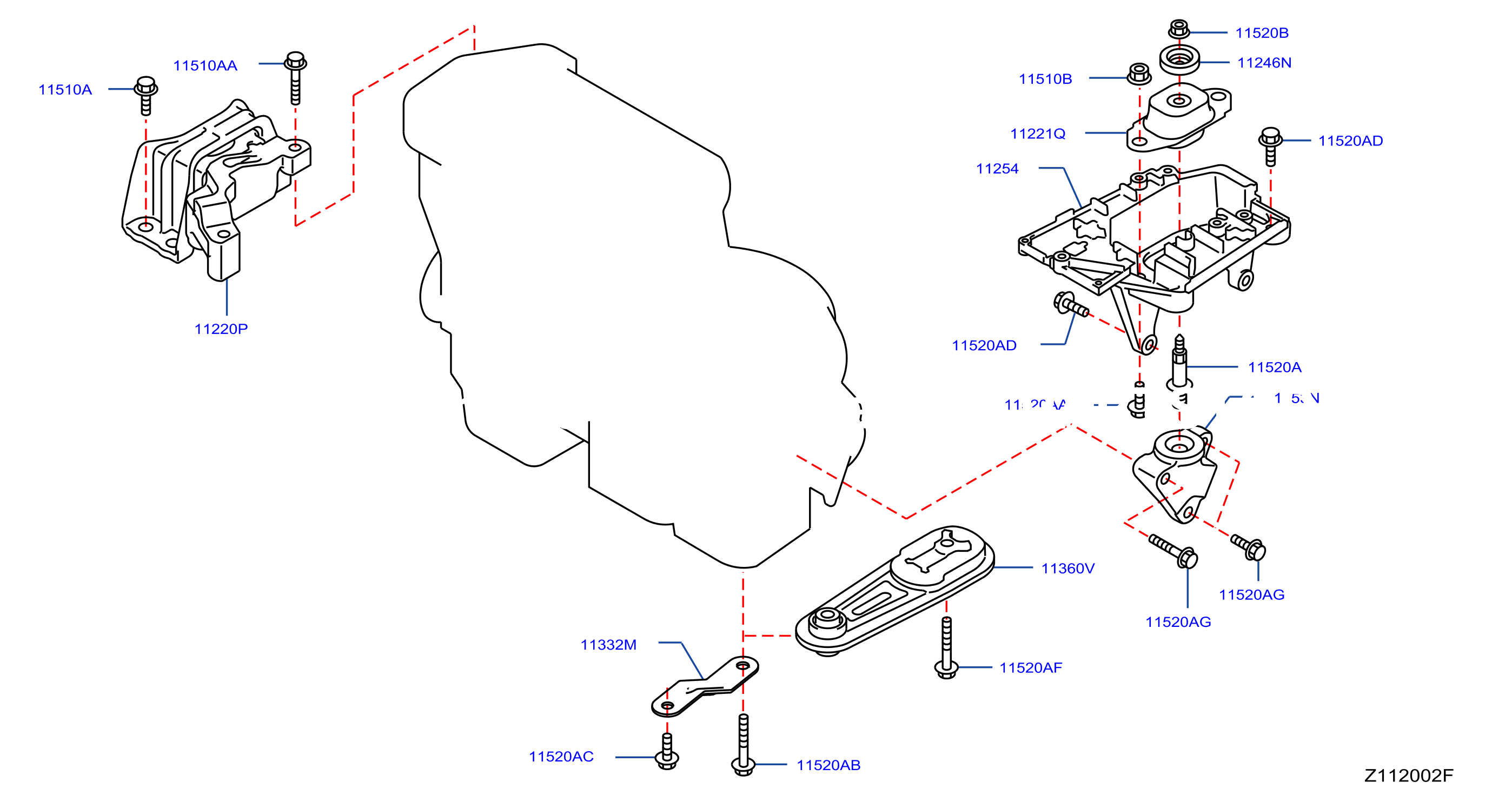 Engine Transmission Mounting