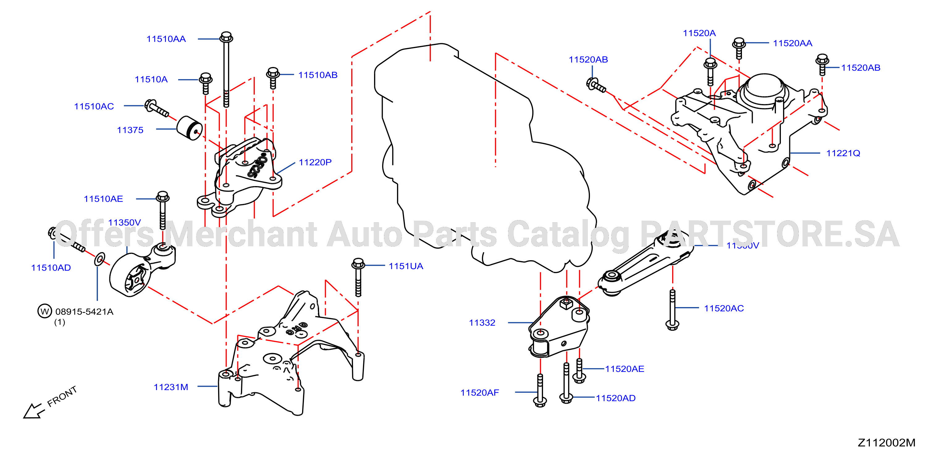 Engine Transmission Mounting