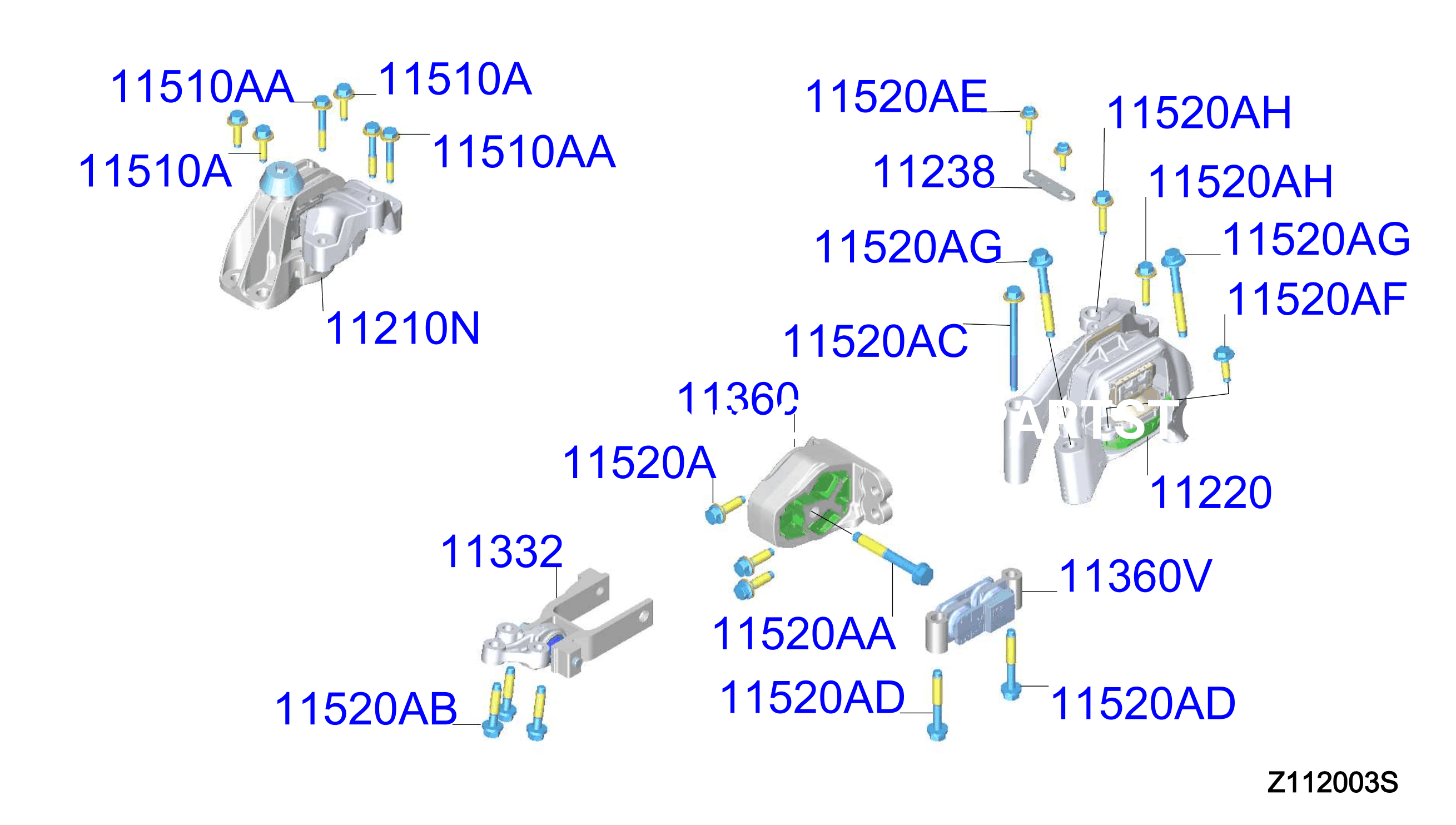 Engine Transmission Mounting