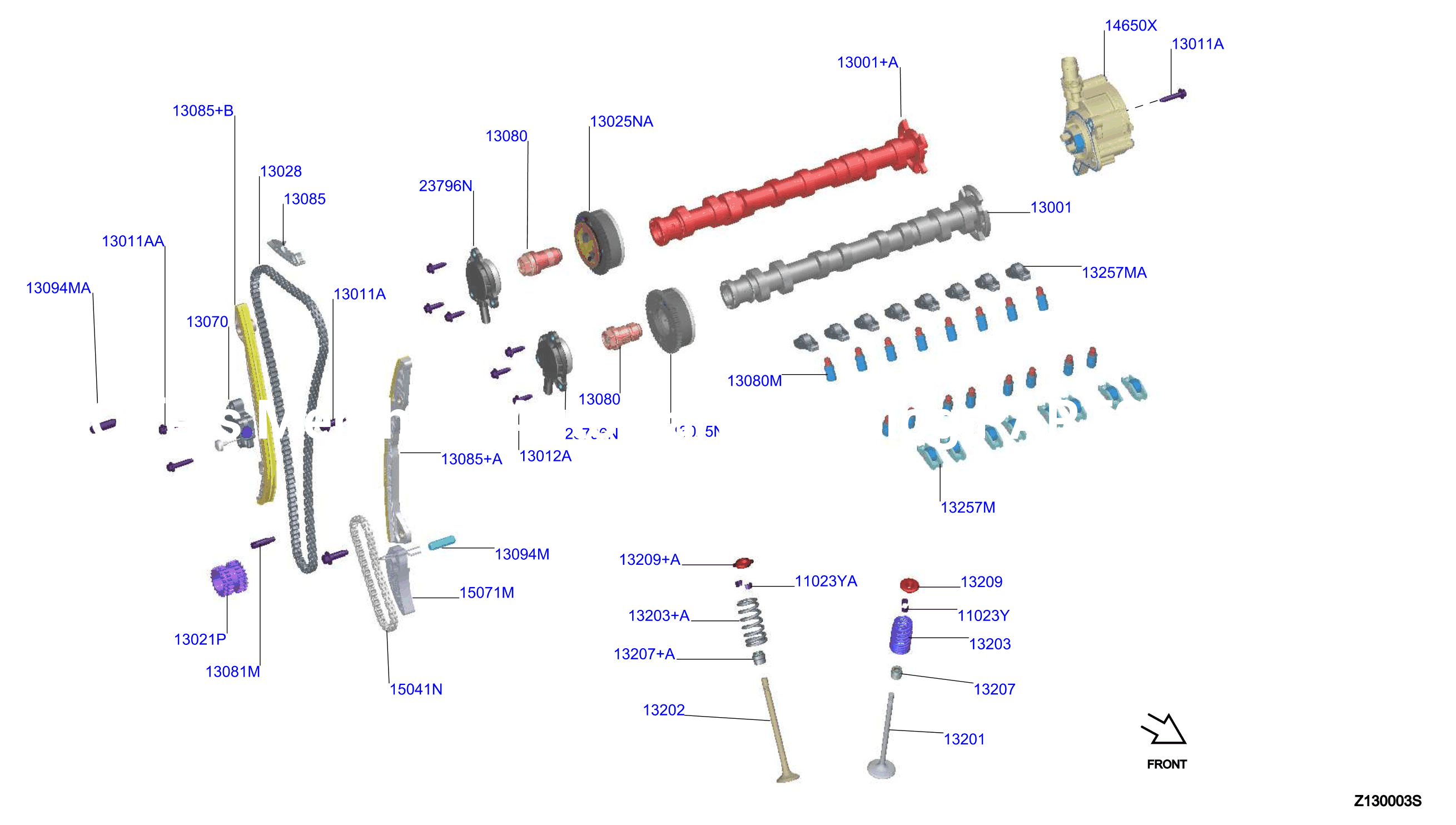 Camshaft Valve Mechanism