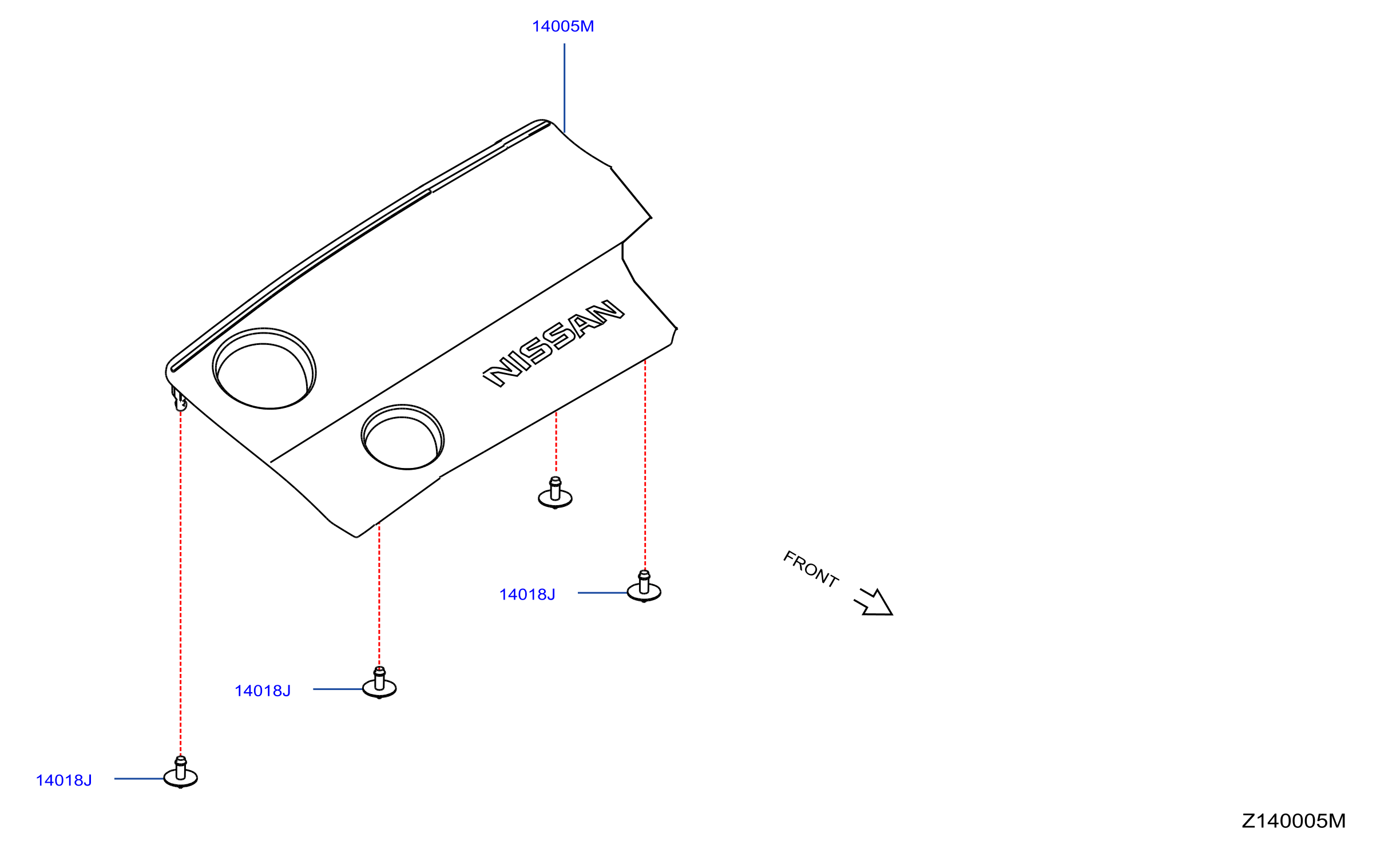 Manifold Engine Cover Parts