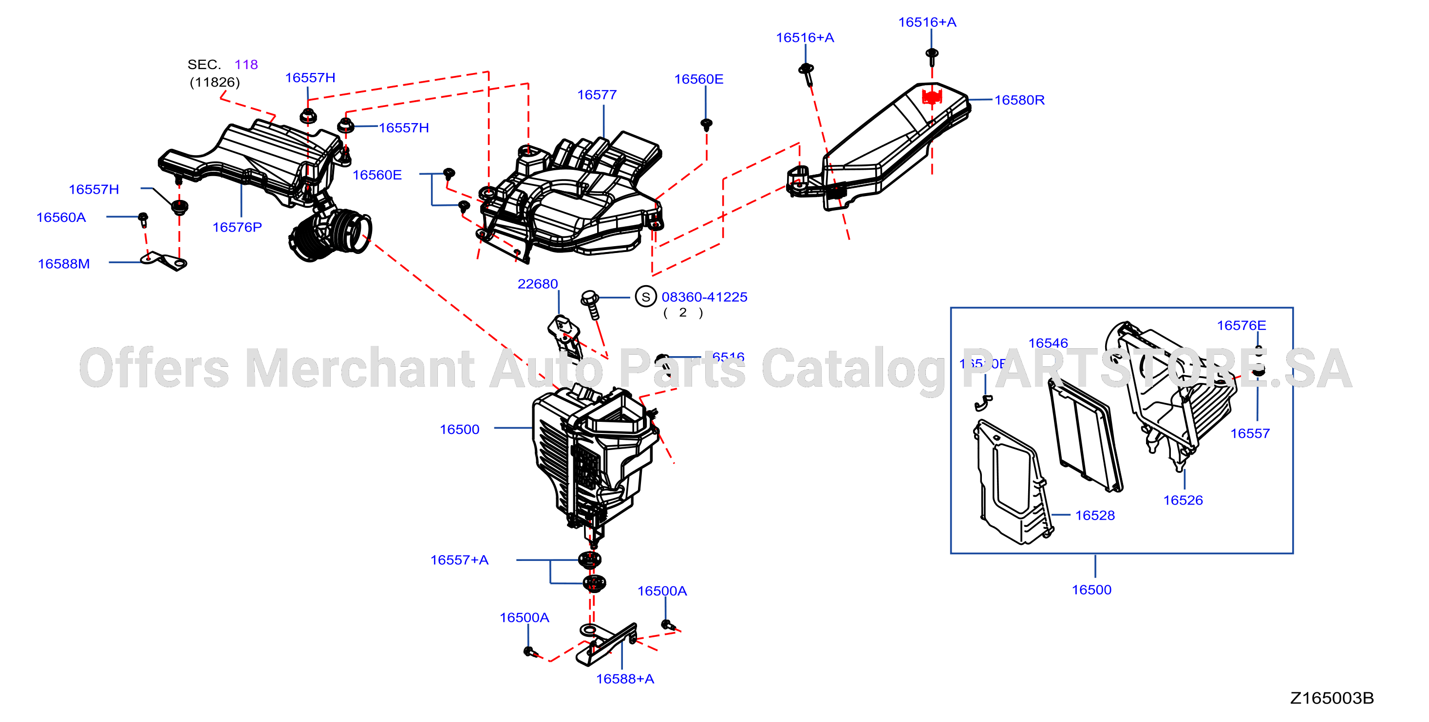 Air Cleaner Air Duct 2