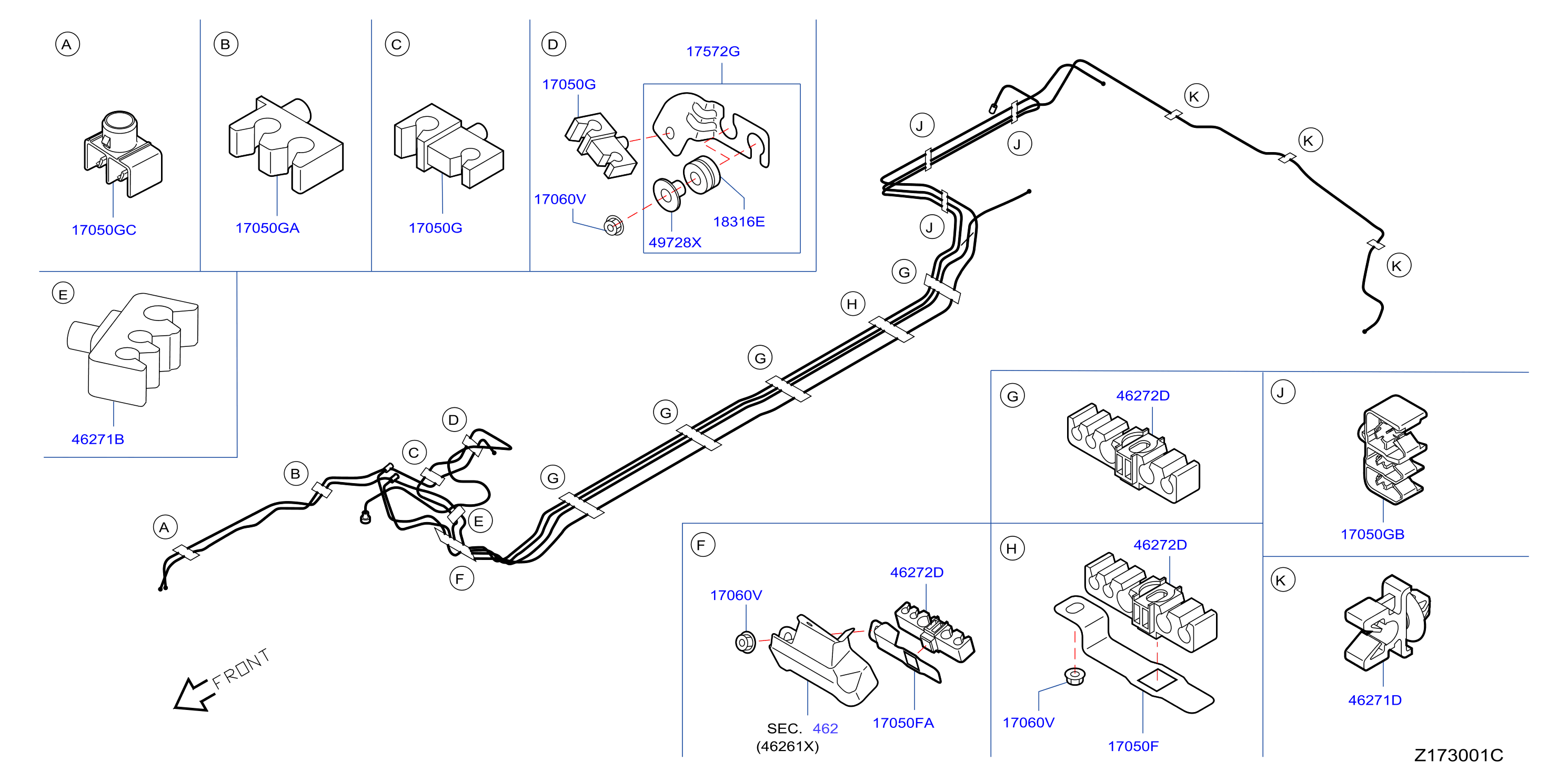 Fuel Piping Fuel Brake Piping
