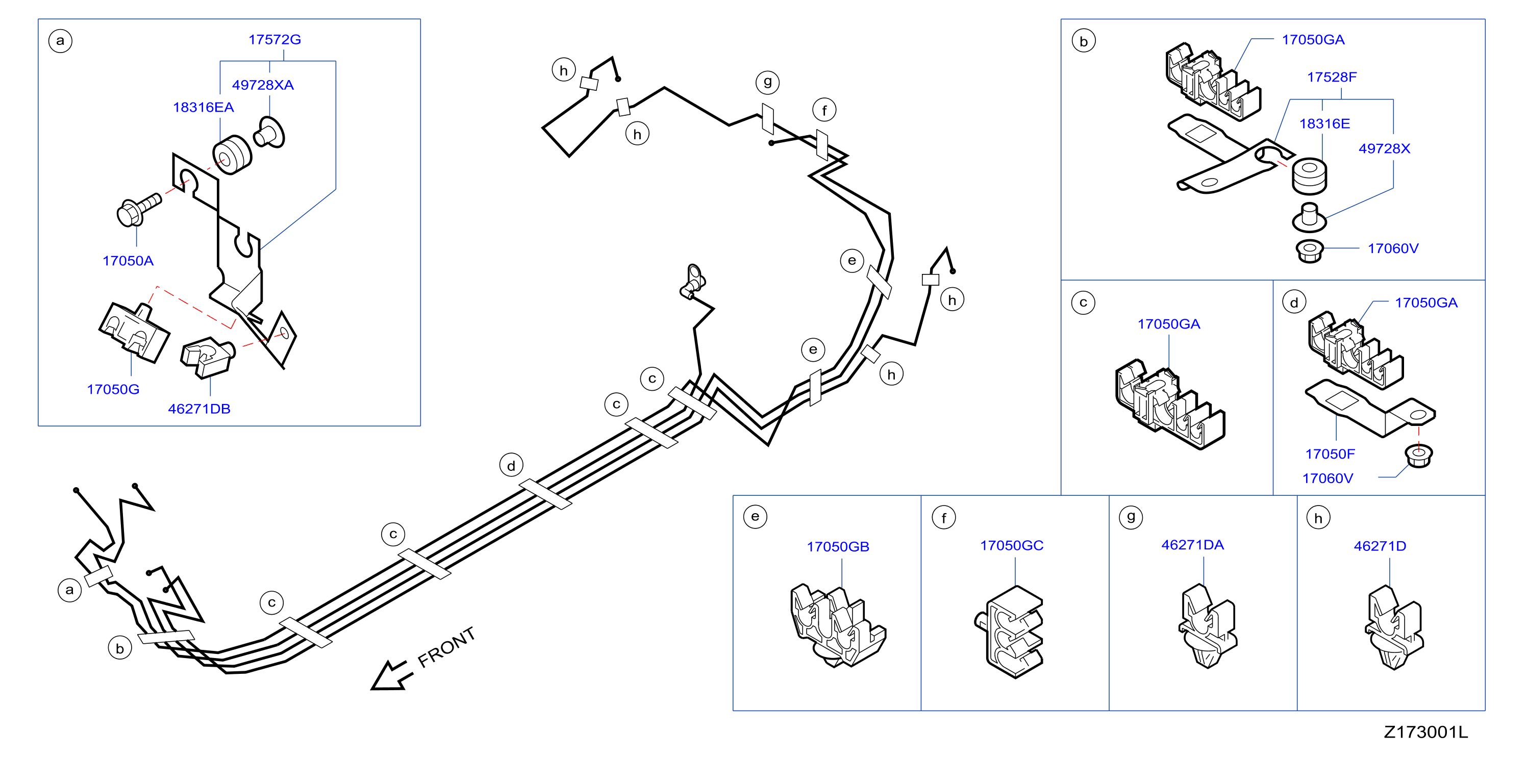 Fuel Piping Fuel Brake Piping