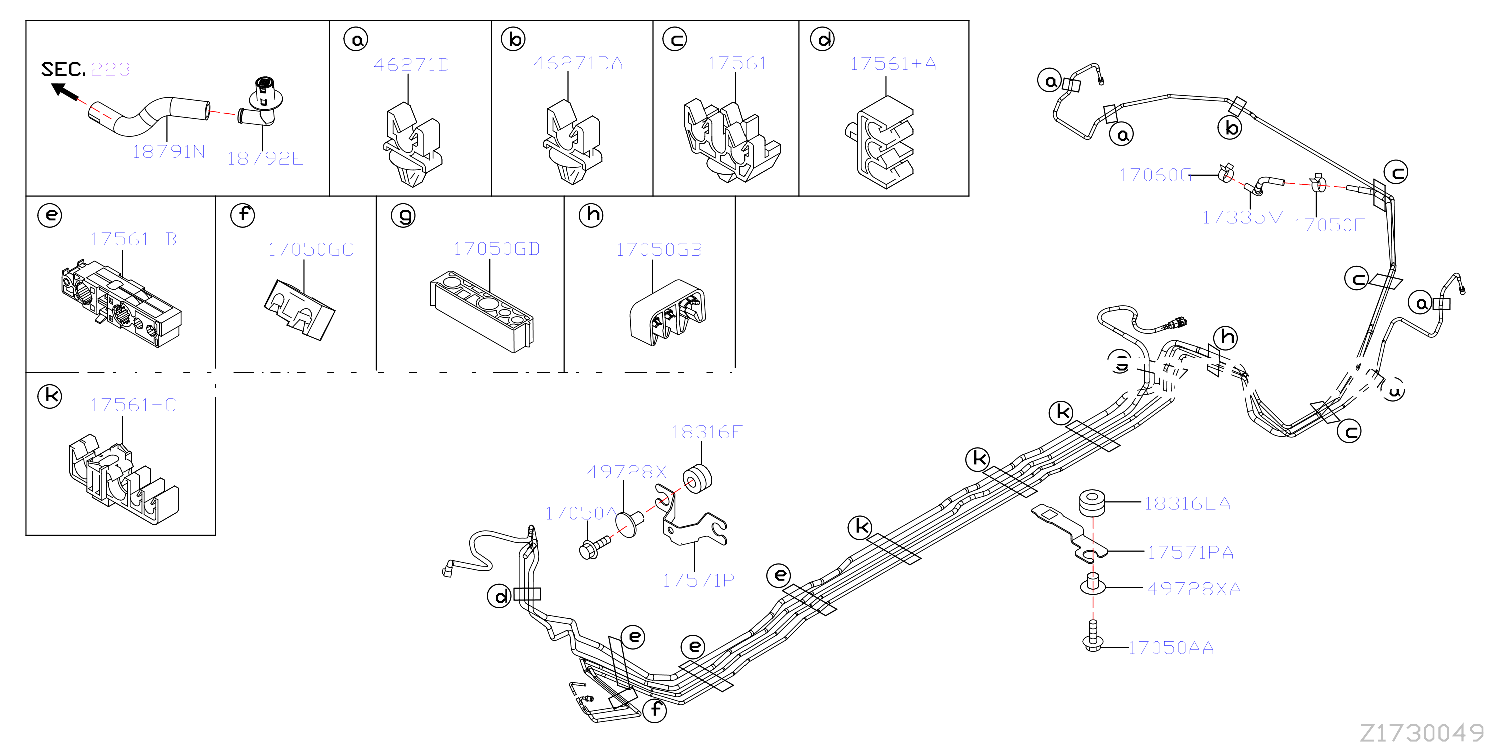 Fuel Piping Clamp Insulator