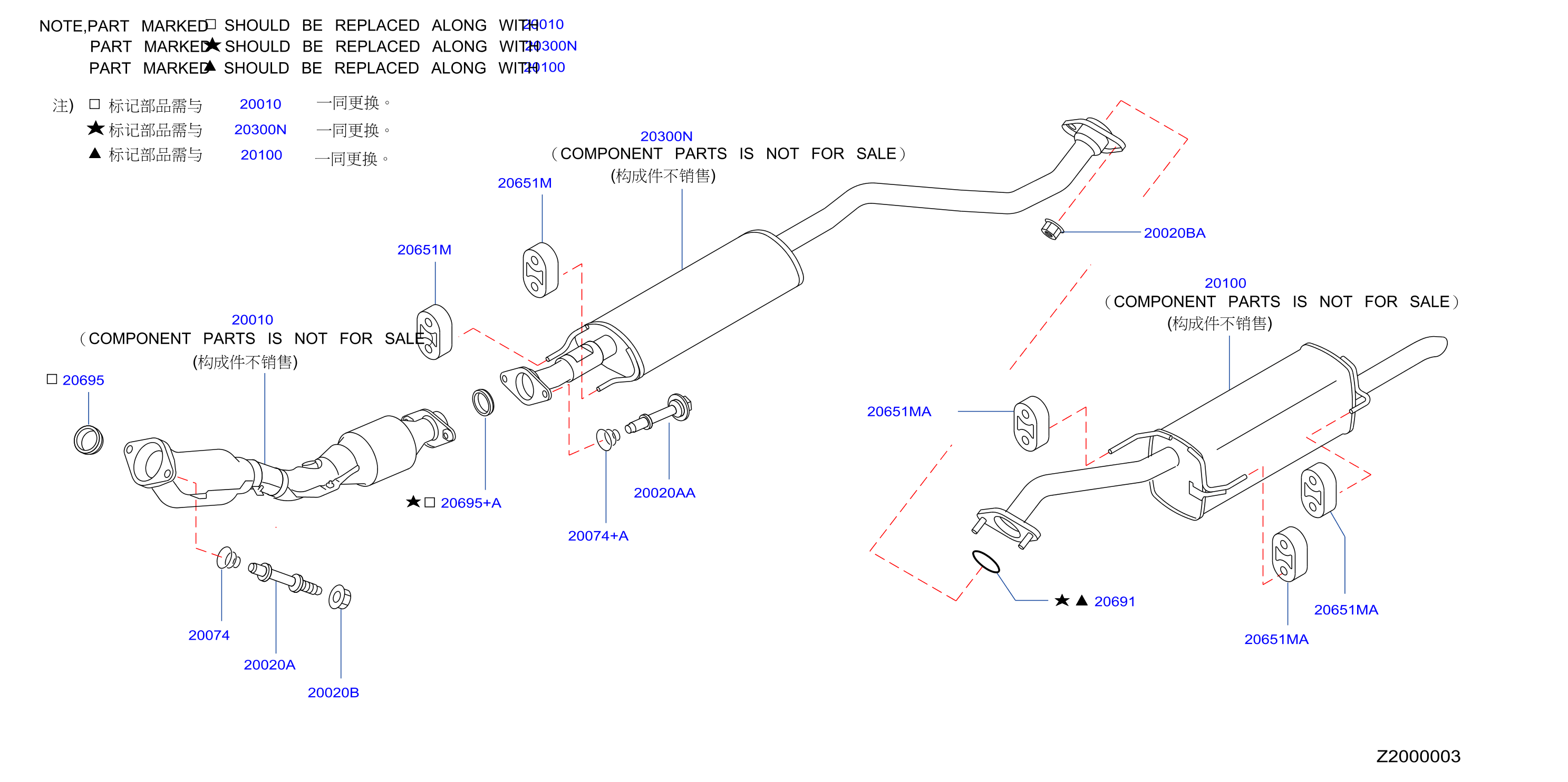 Exhaust Tube Muffler