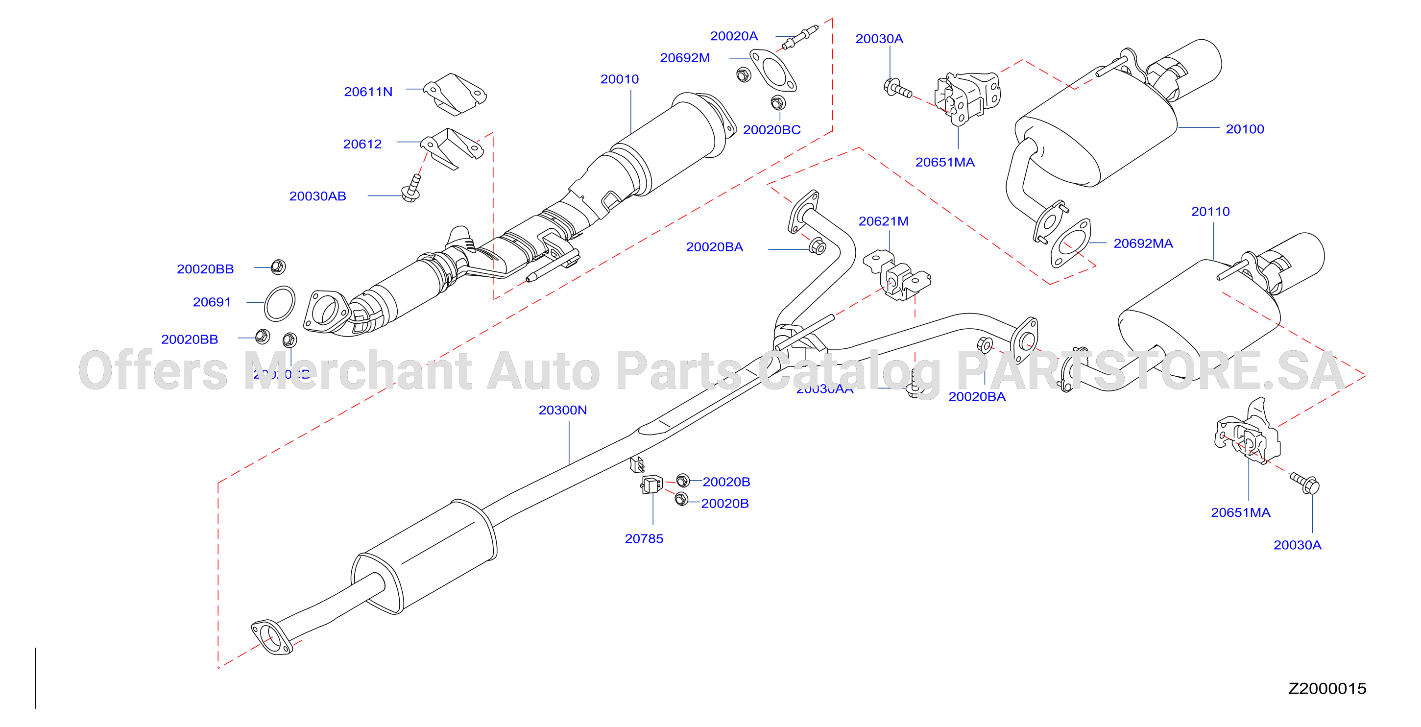 Exhaust Tube Muffler