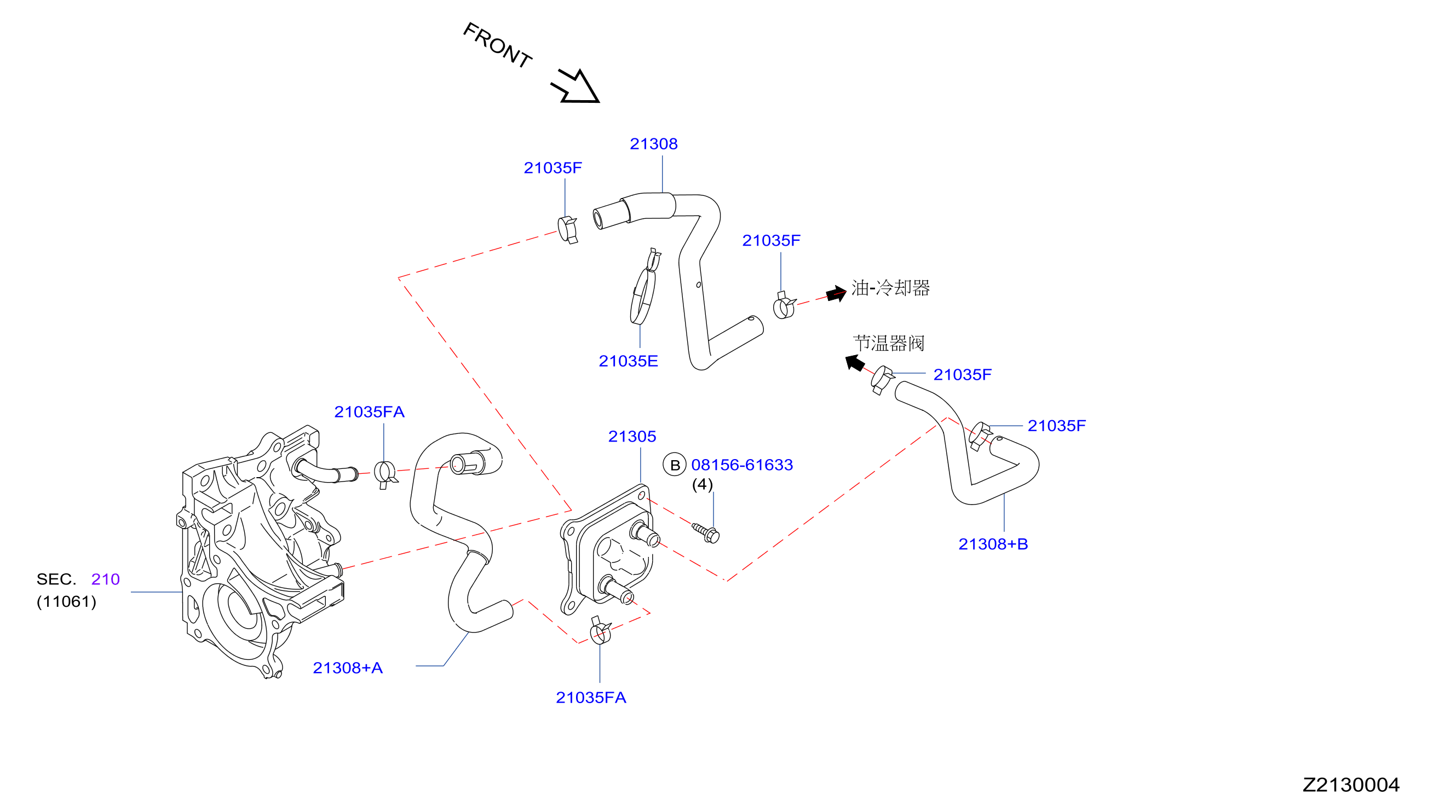 Oil Cooler Cvt