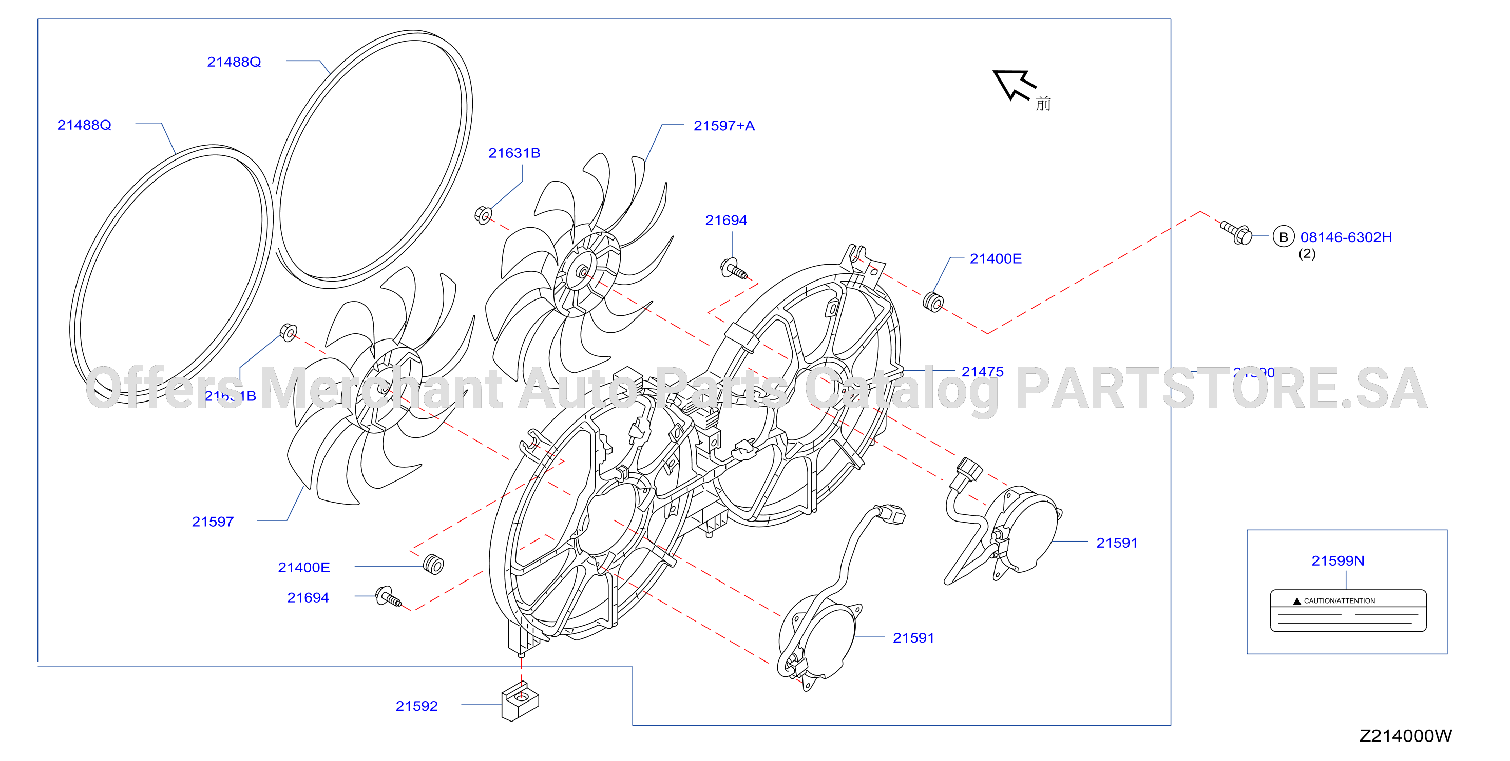 Radiator Shroud Inverter Cooling Cooling Fan