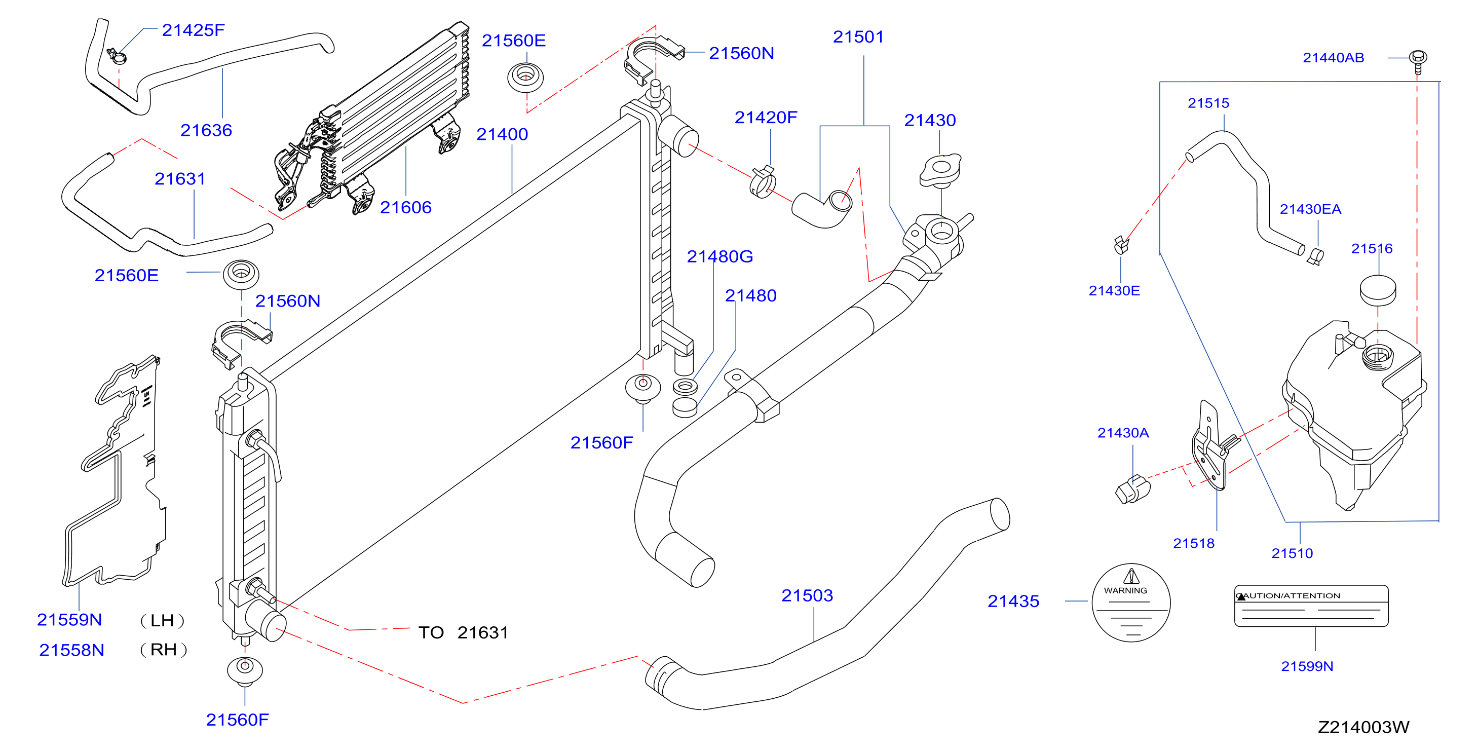 Radiator Shroud Inverter Cooling Fitting Parts