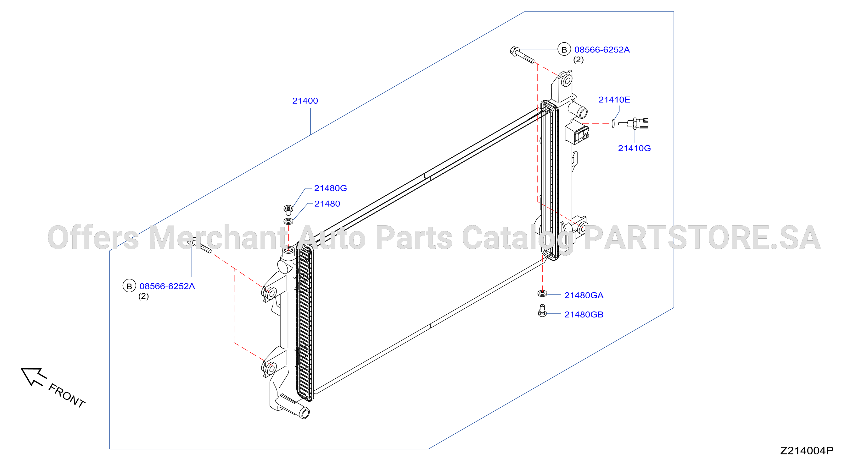 Radiator Shroud Inverter Cooling Radiator