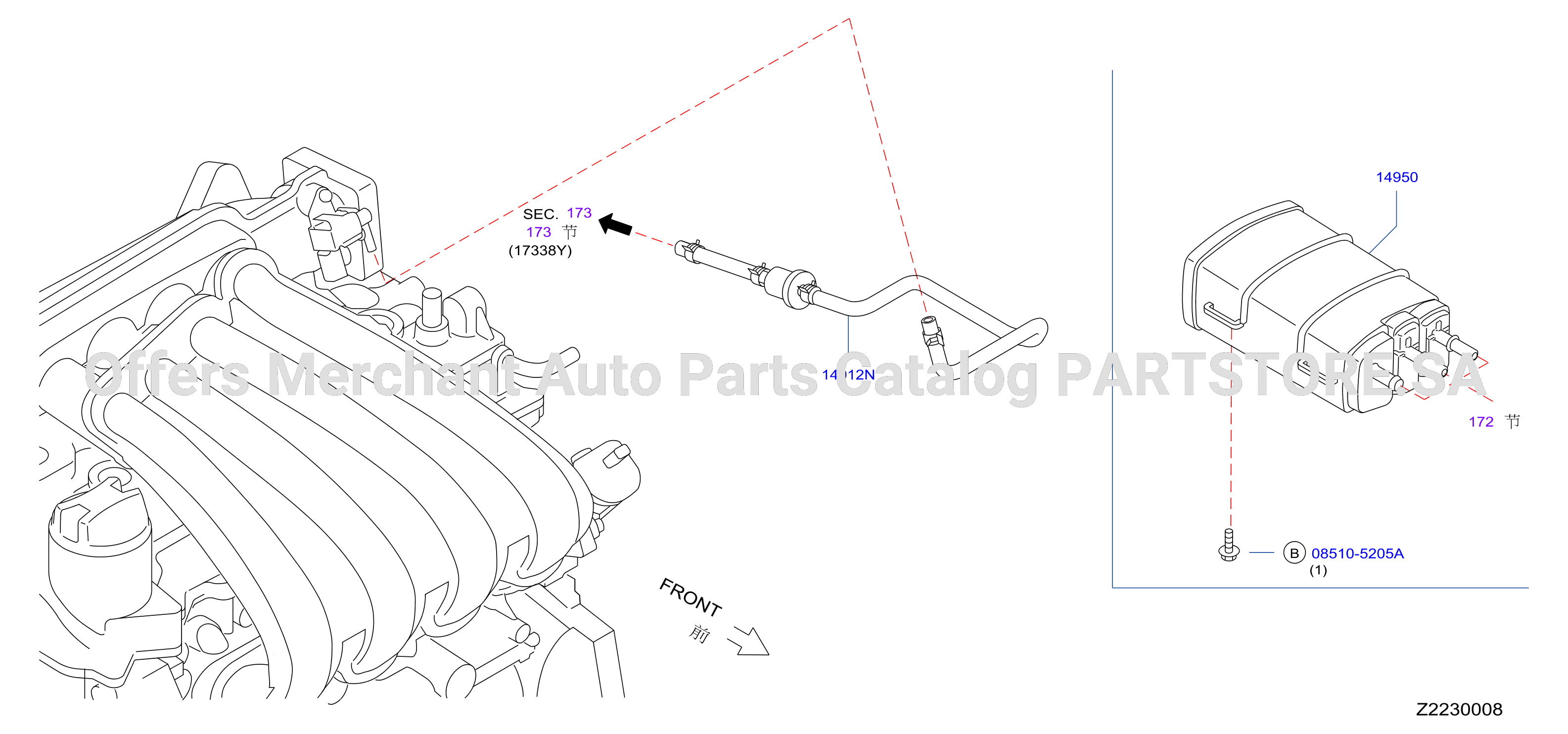 Engine Control Vacuum Piping