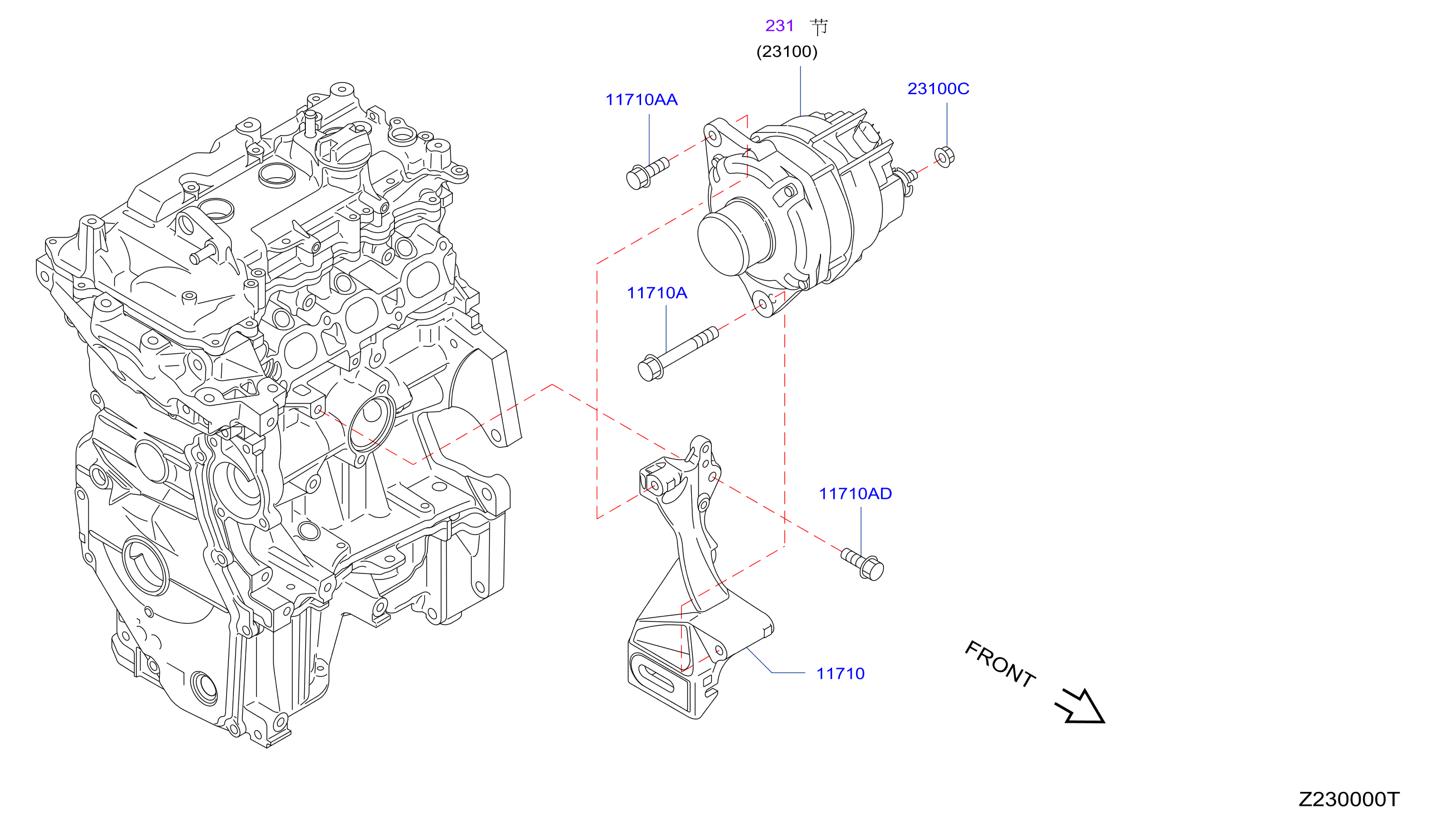 Alternator Fitting