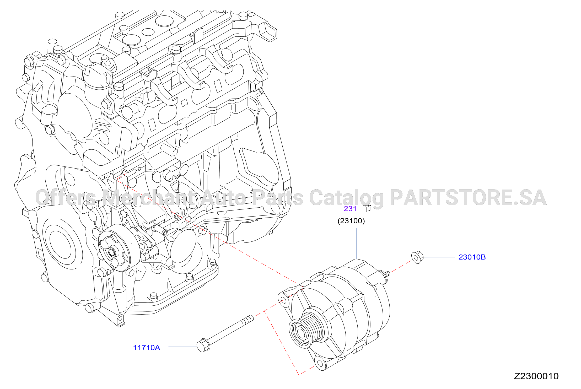 Alternator Fitting