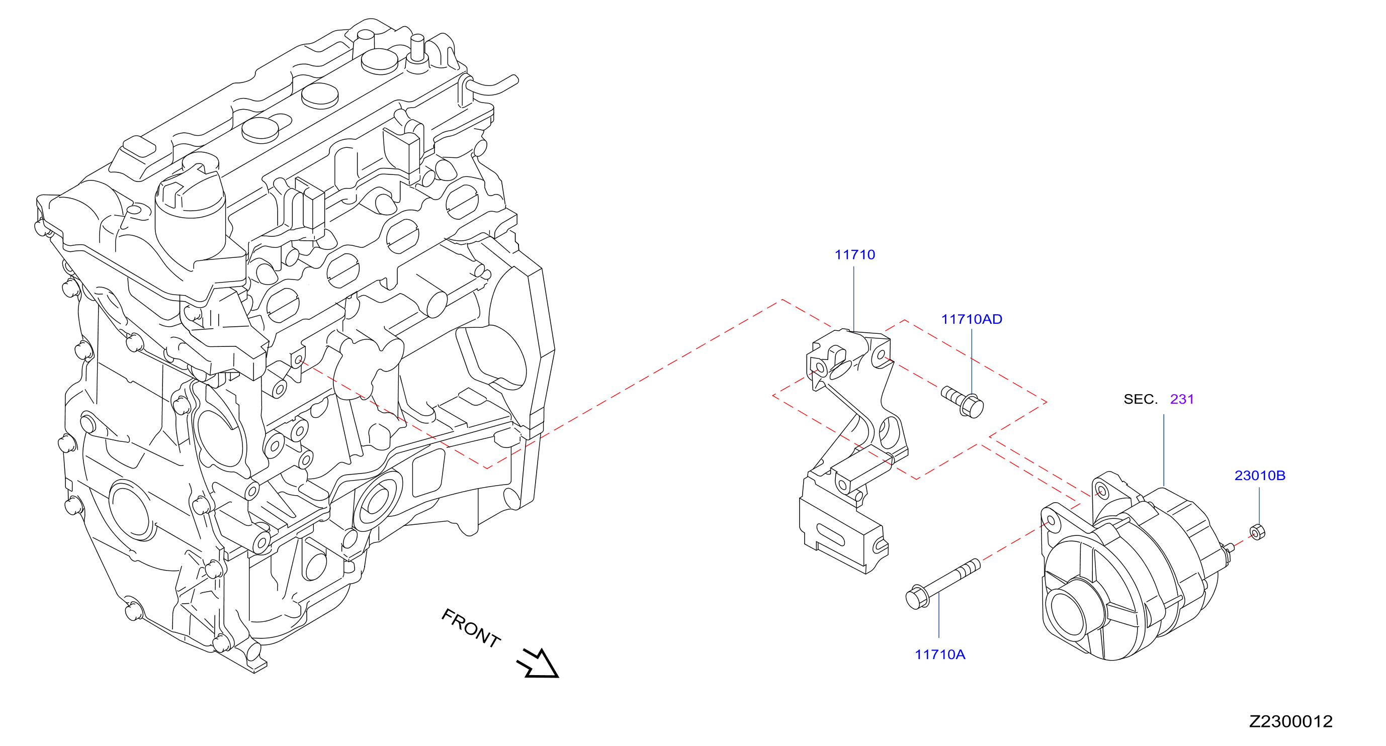 Alternator Fitting