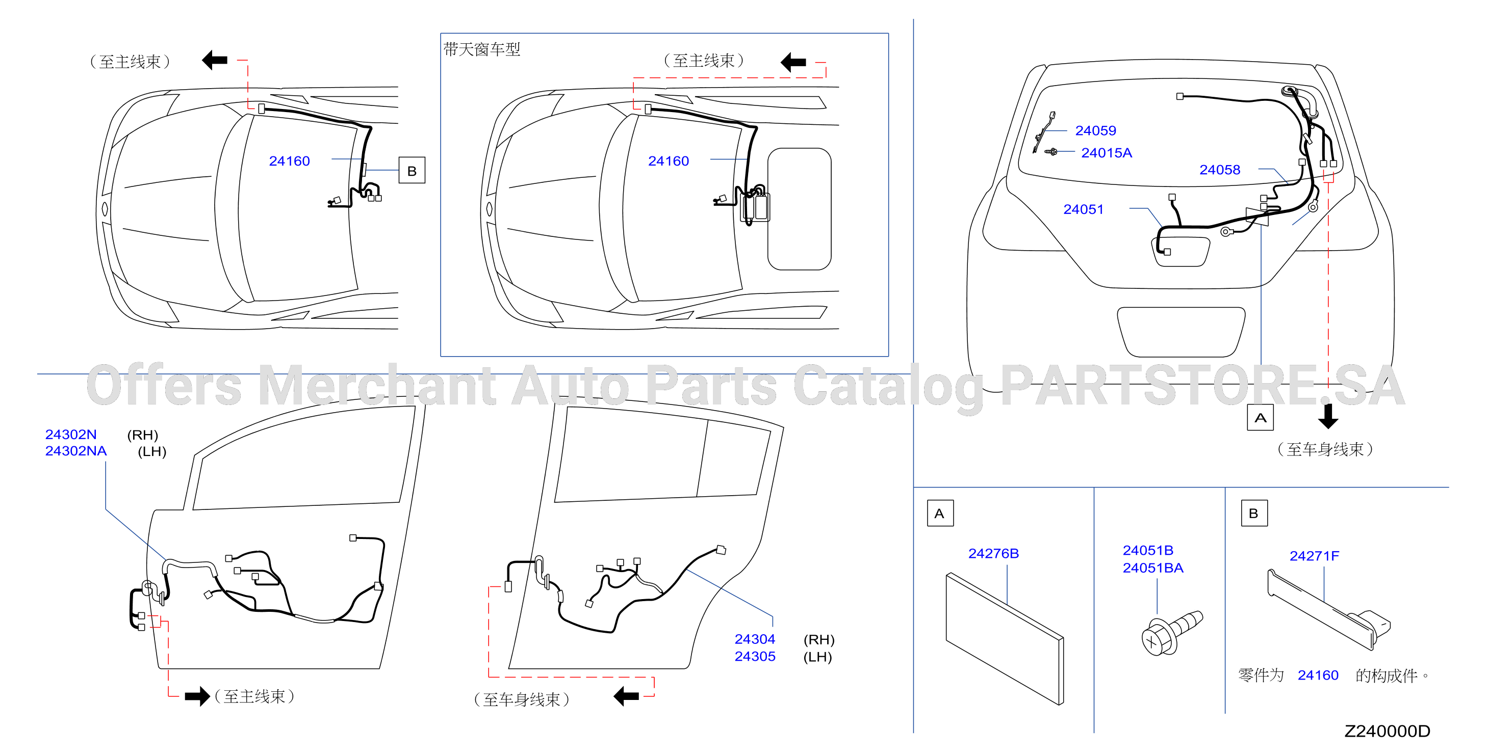 Wiring Roof Door