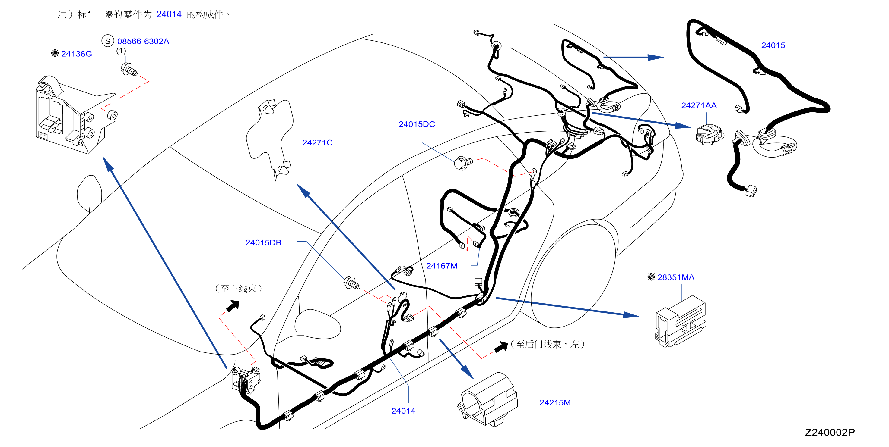 Wiring Body Harn