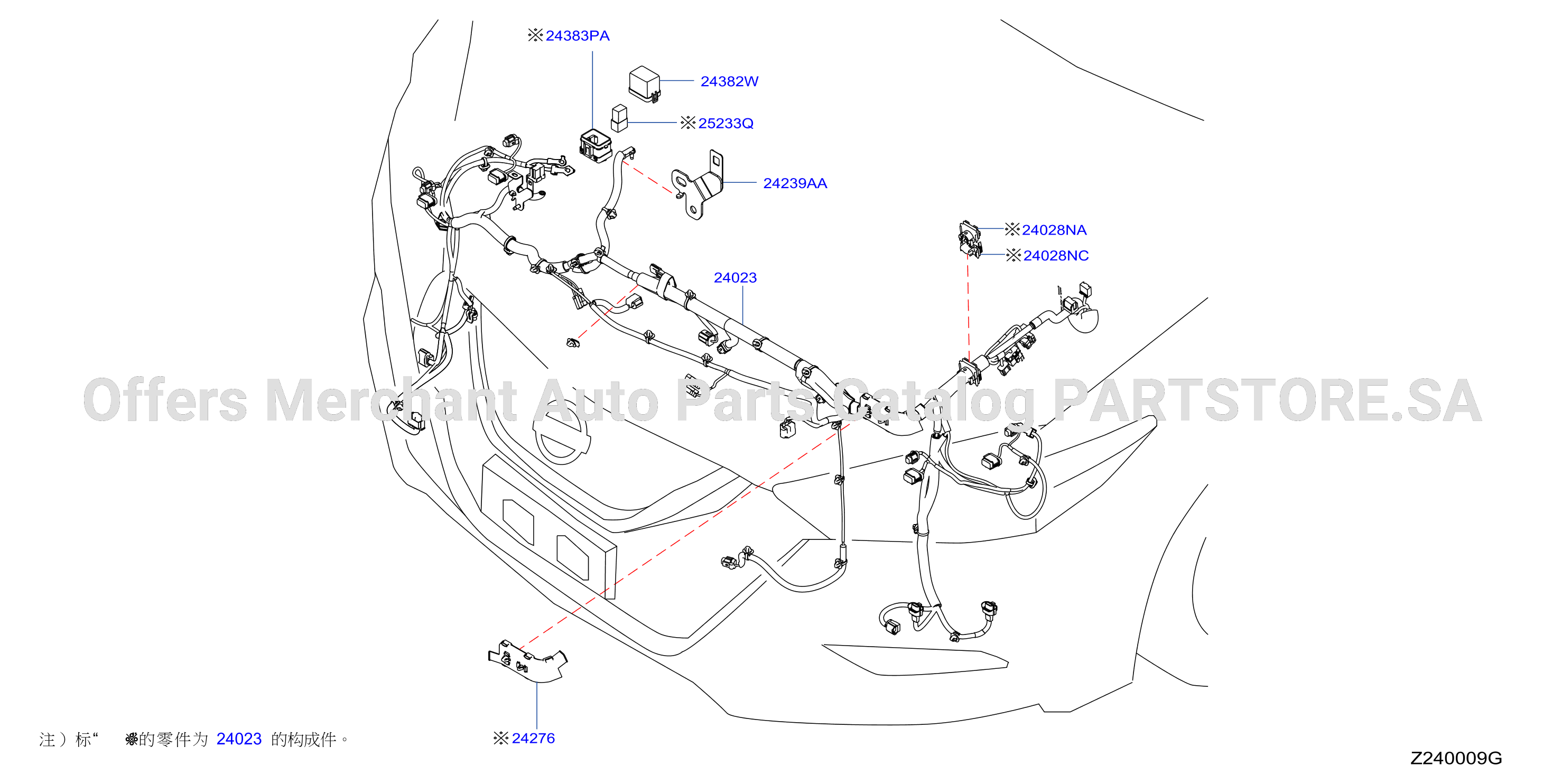 Wiring Front End Harness