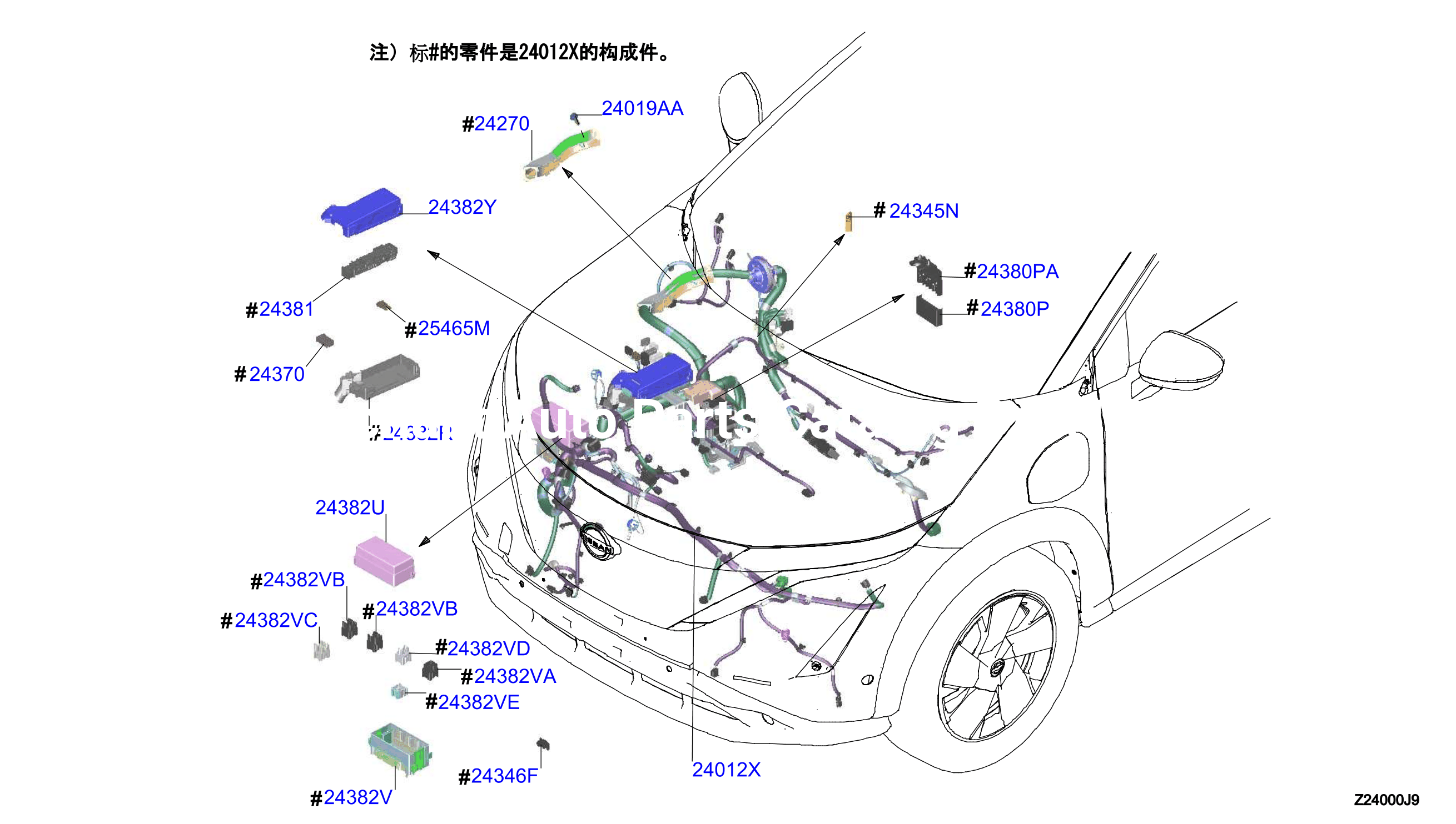 Wiring Engine Room