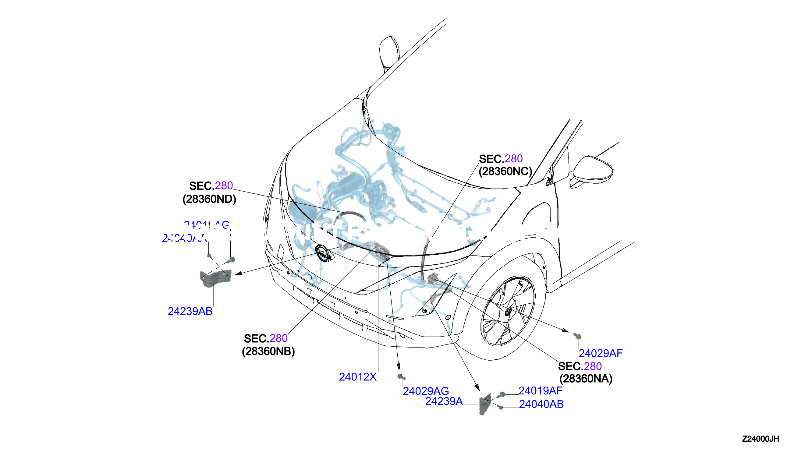 Wiring Brkt Bonding Wire