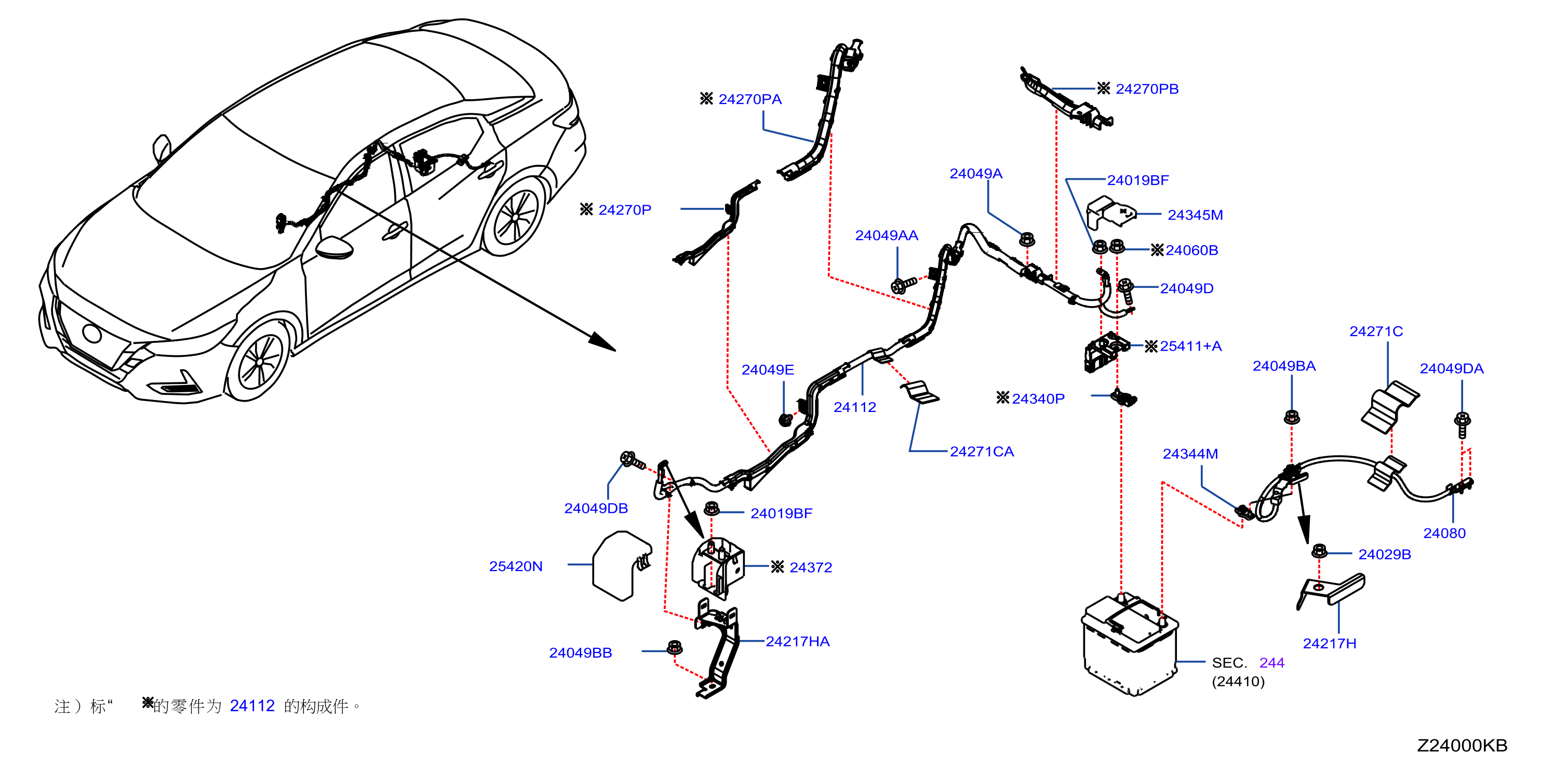 Wiring Battery Harness