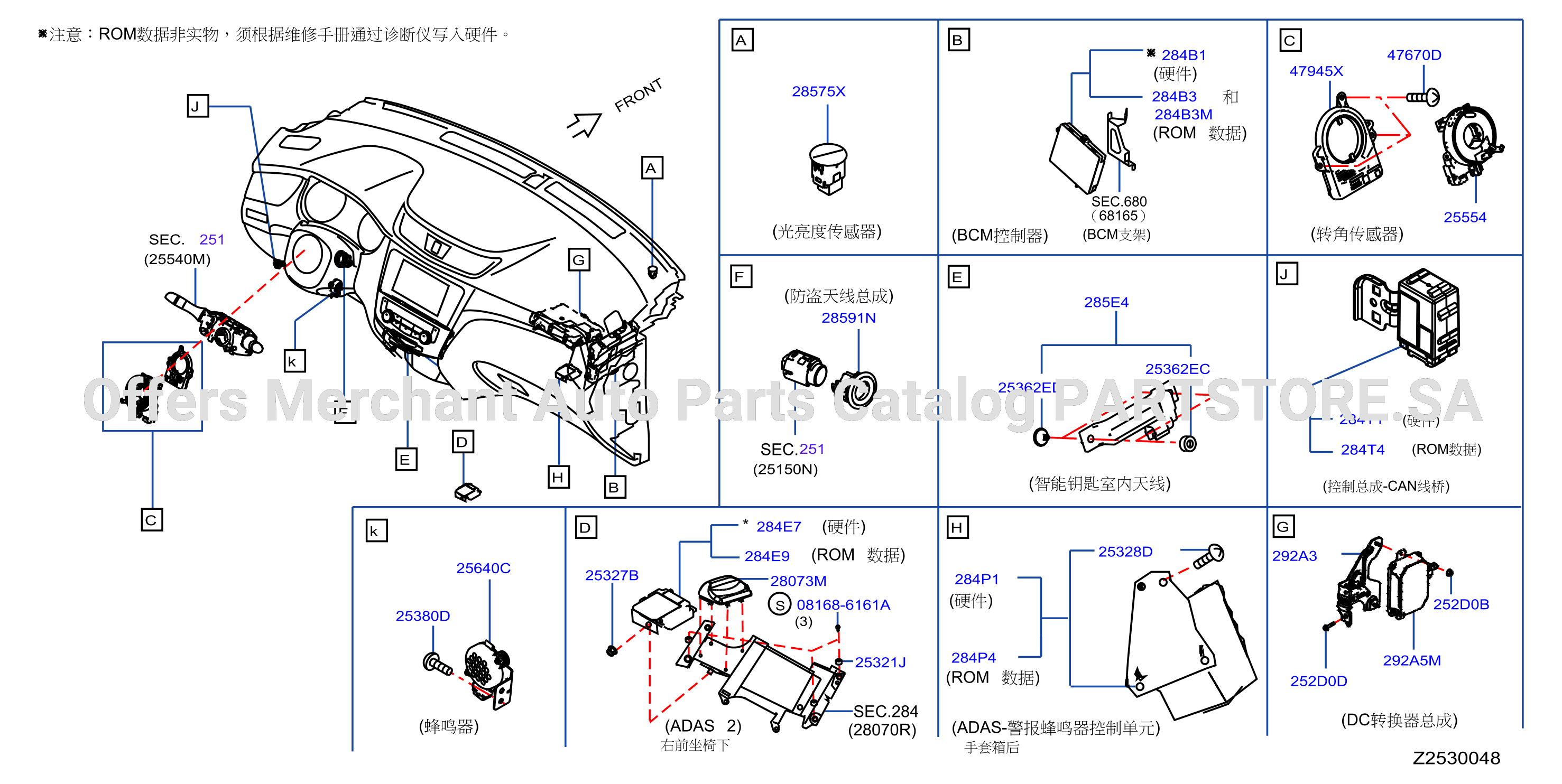 Electrical Unit Inst Dash