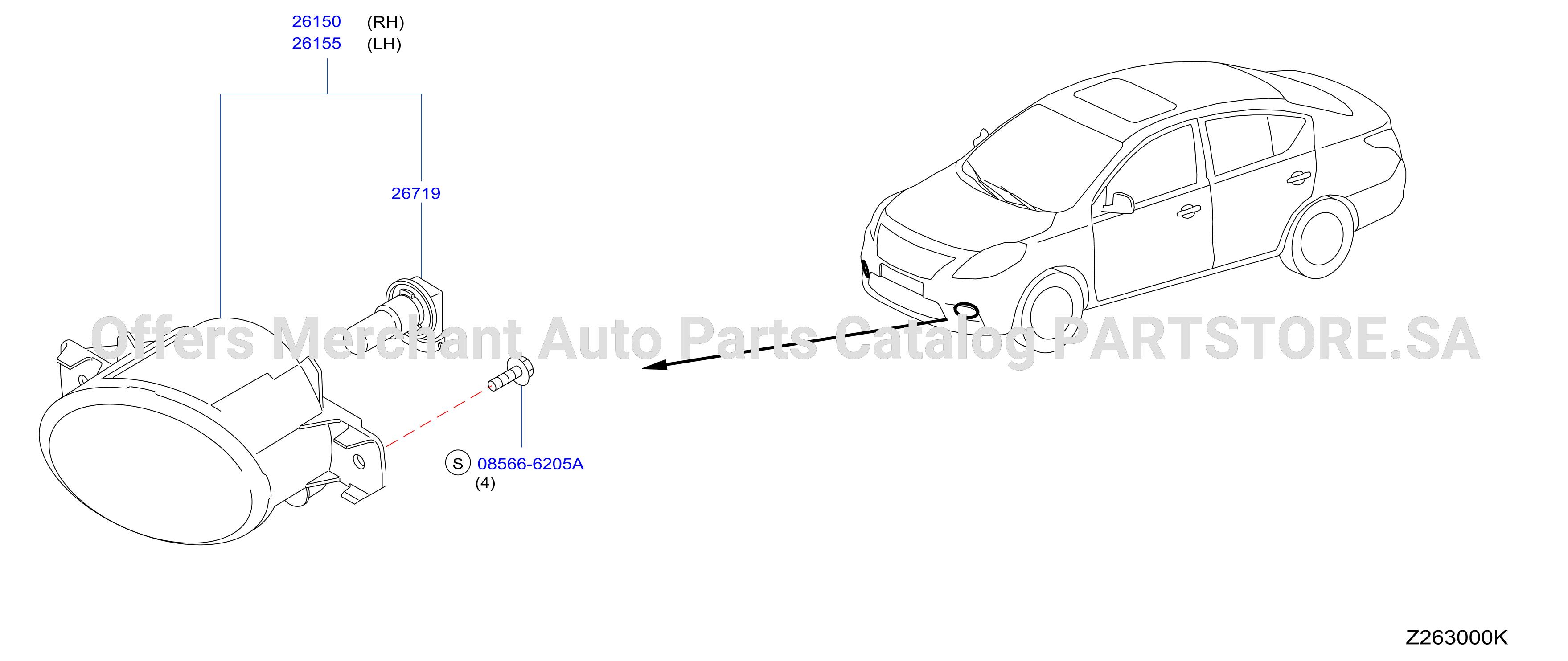 Fog Daytime Running Driving Lamp