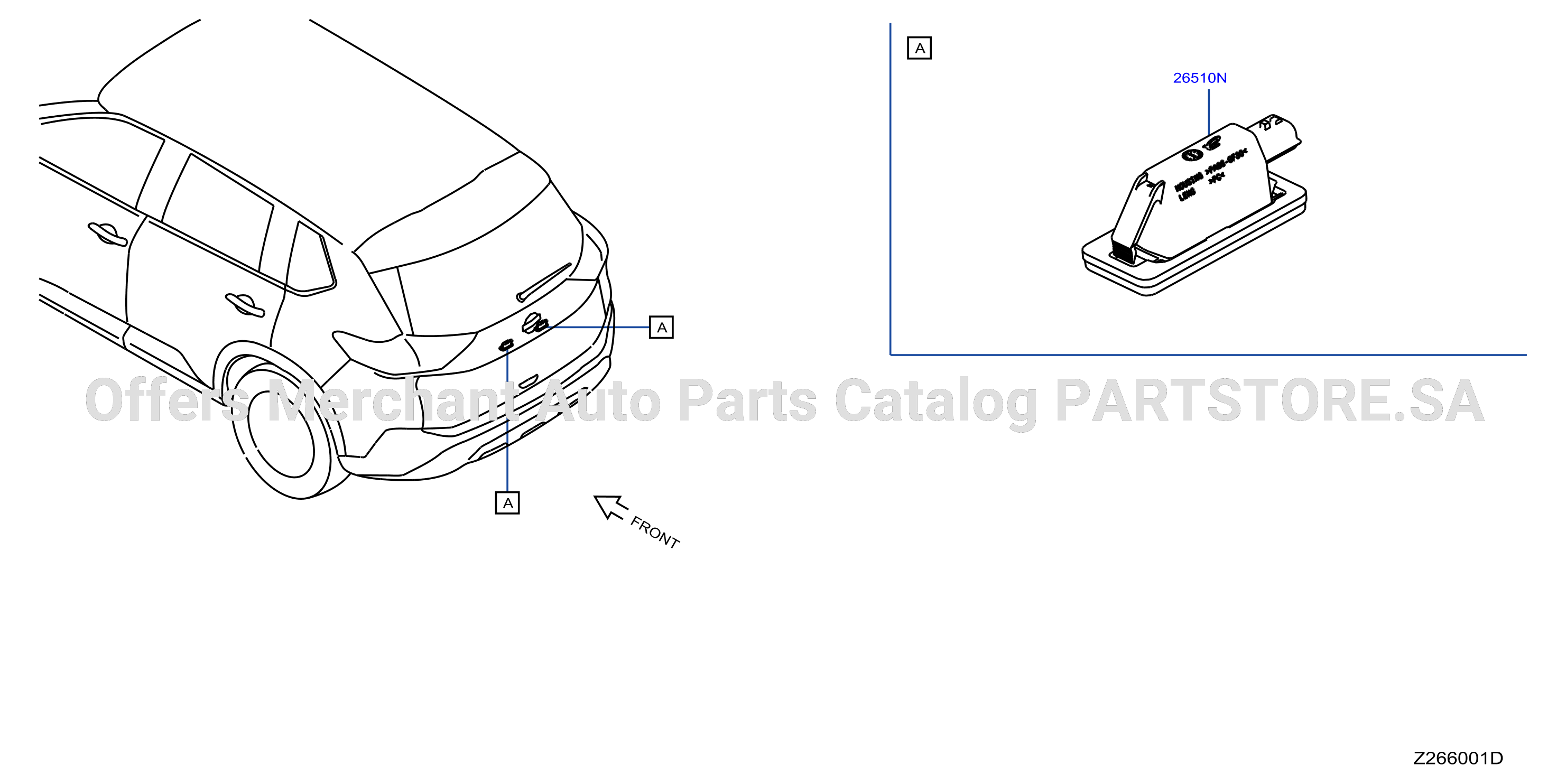 Licence Plate Lamp