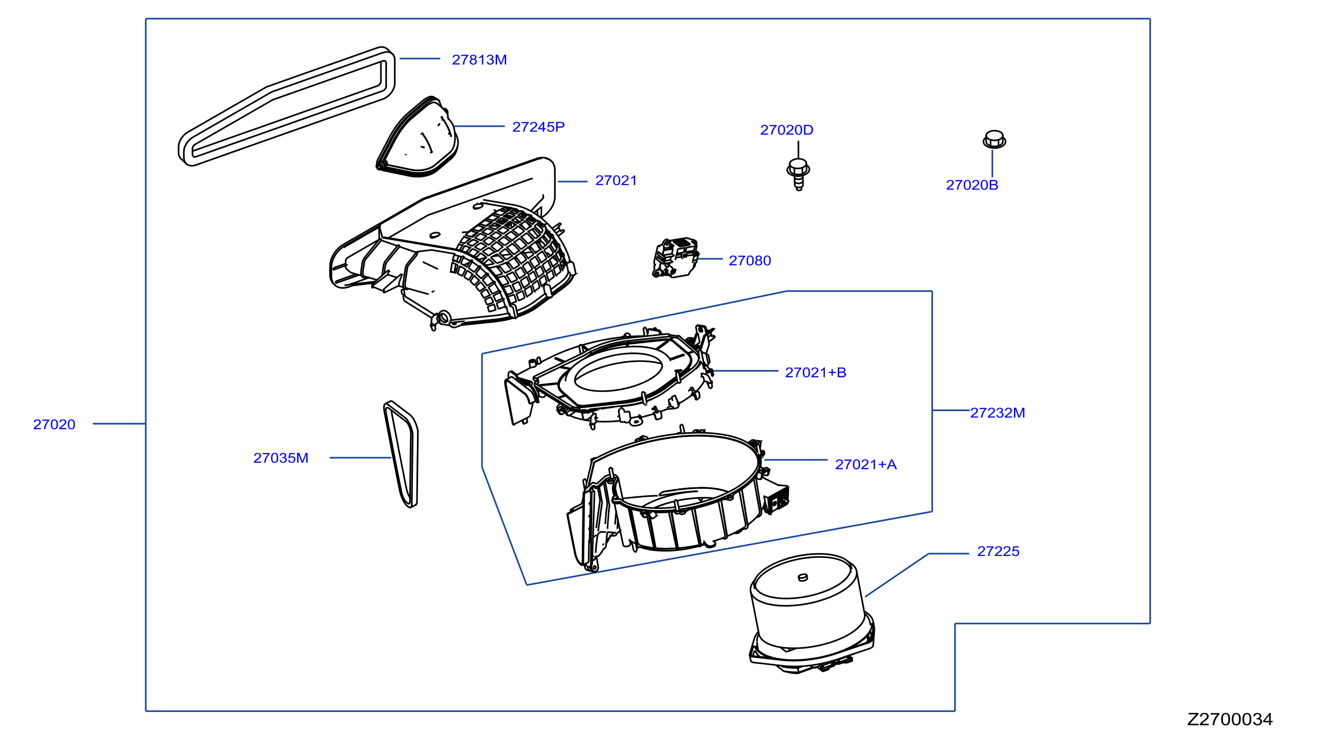 Heater Blower Unit Blower Unit