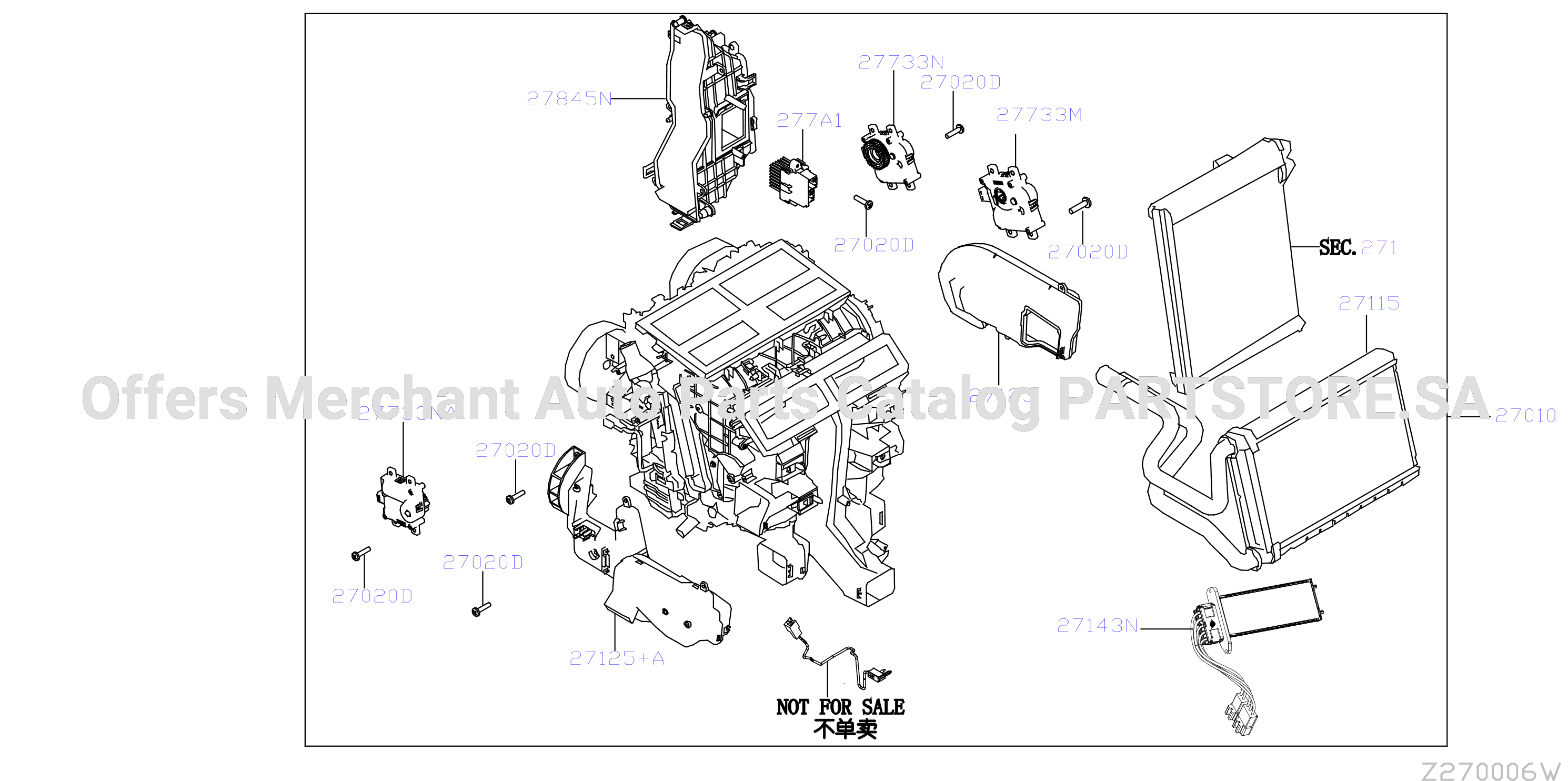 Heater Blower Unit Heater Fr1