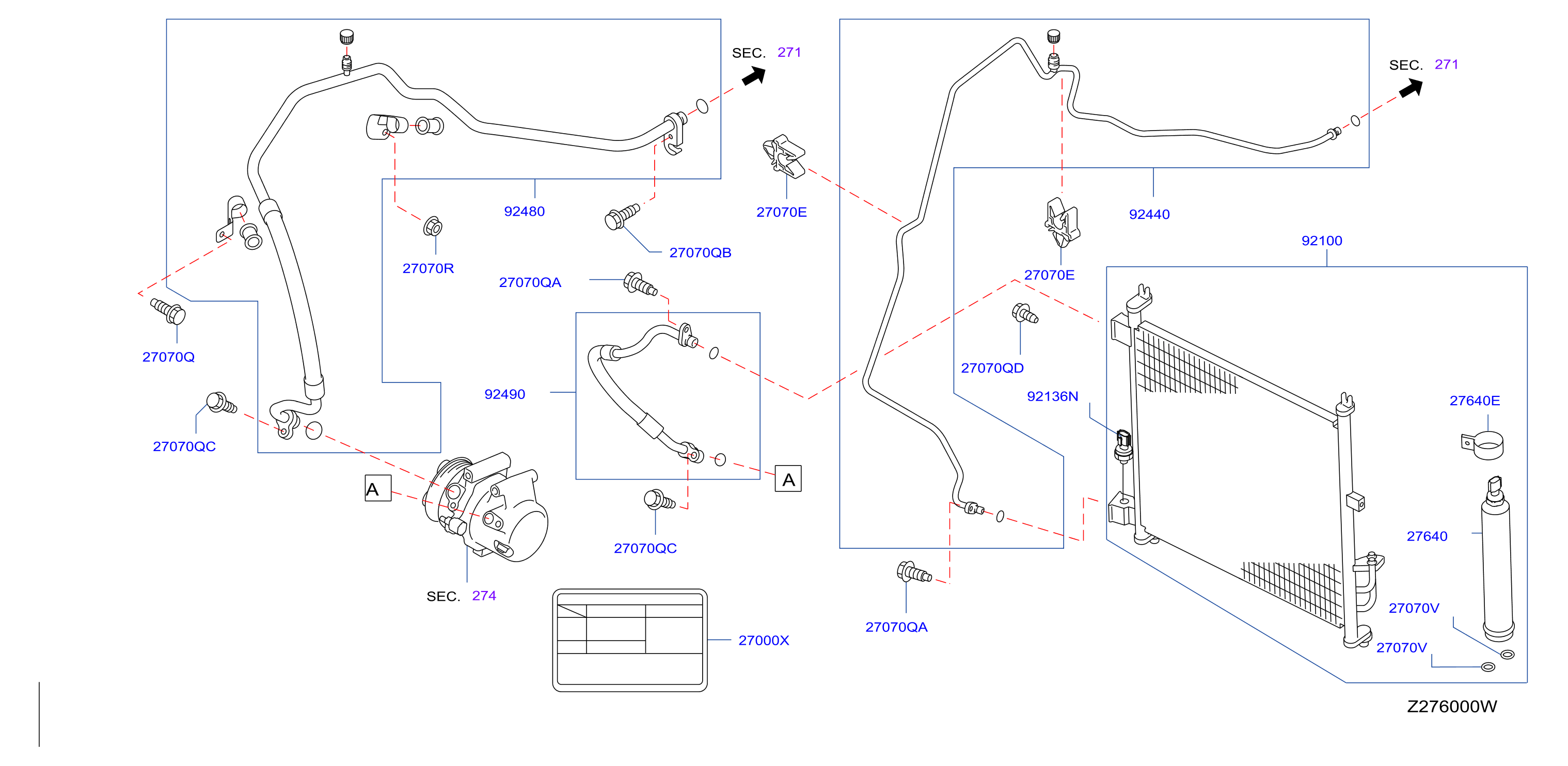 Condenser Liquid Tank Piping
