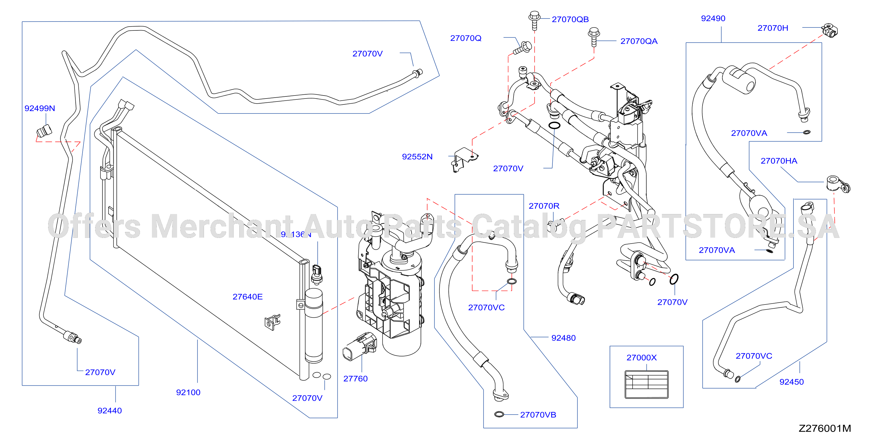 Condenser Liquid Tank Piping