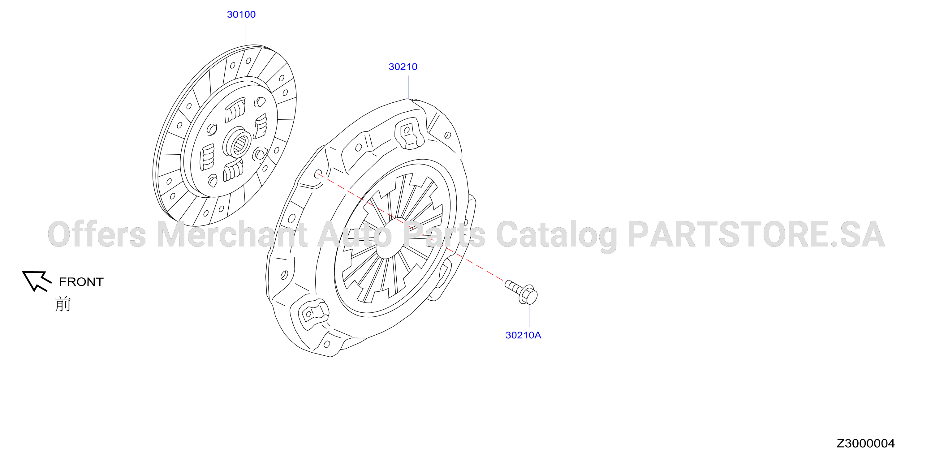 Clutch Cover Disc Release Parts