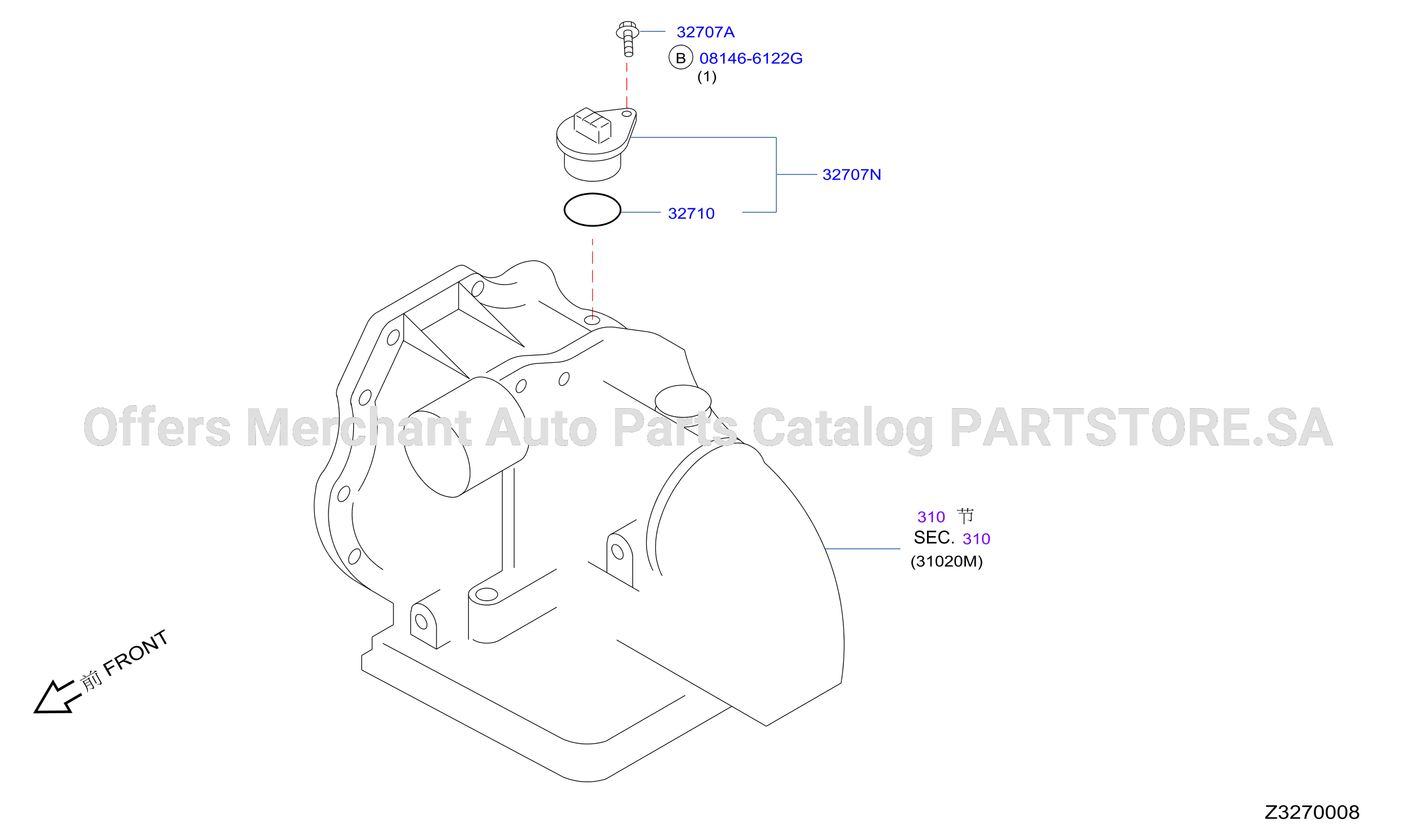 Speedometer Pinion