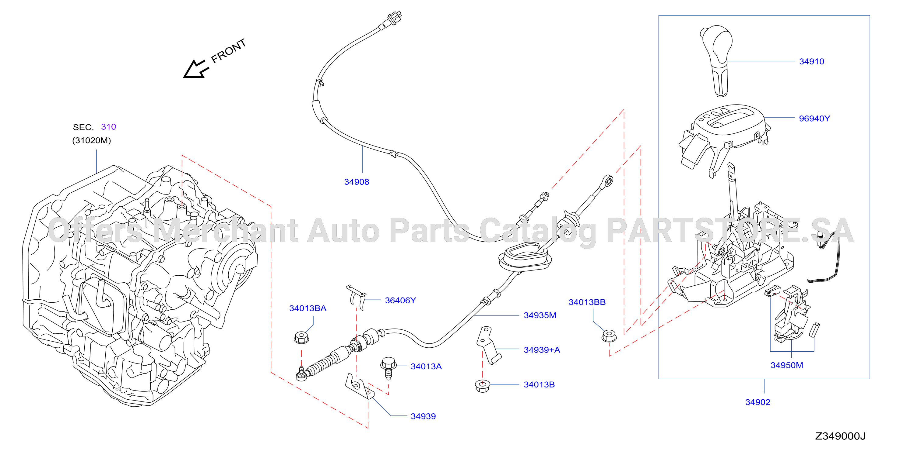 Auto Transmission Control Device