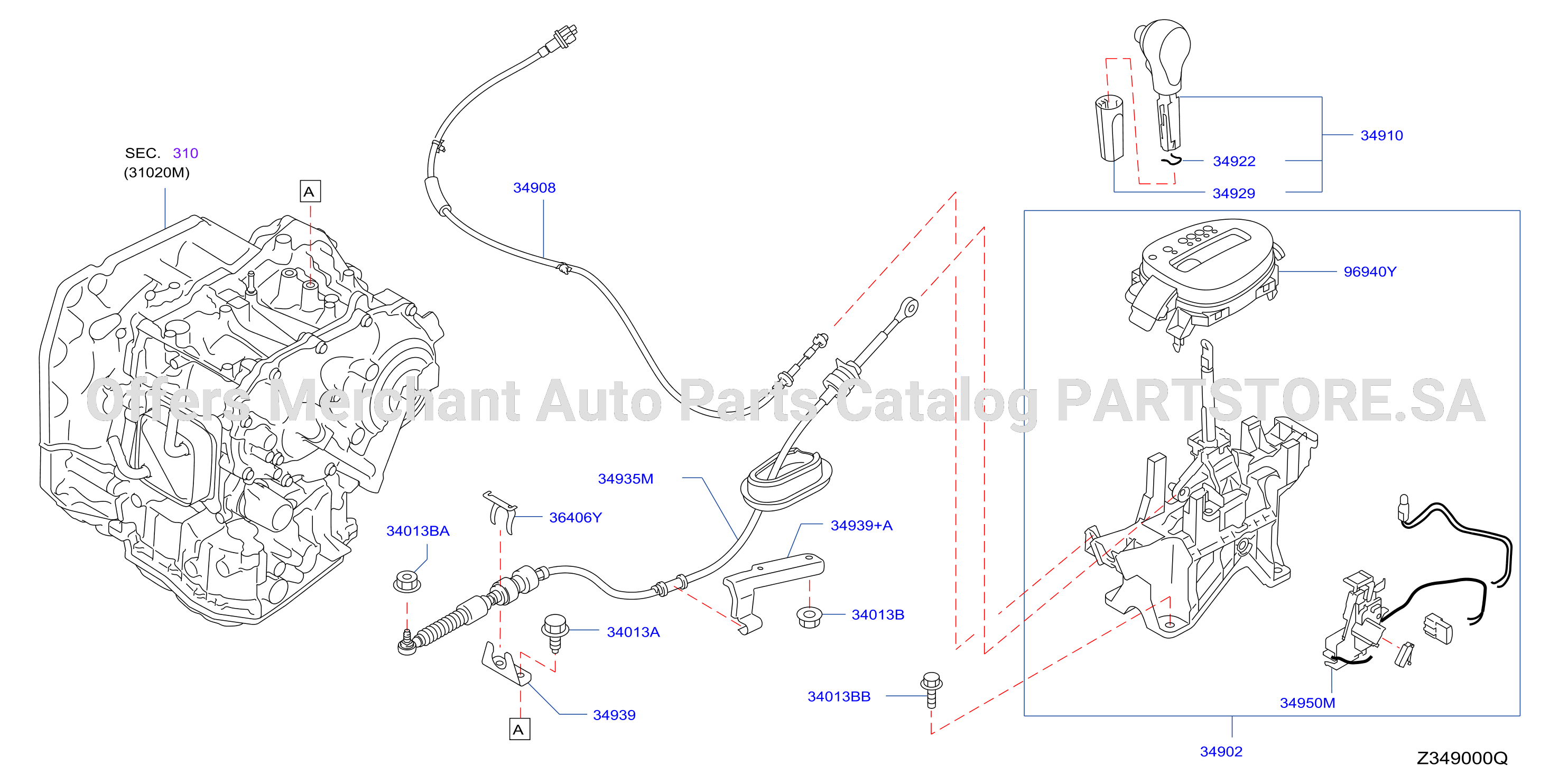 Auto Transmission Control Device